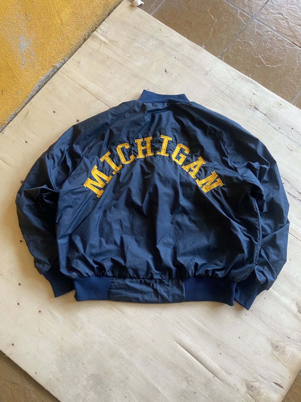 Artek × Vintage vintage michigan Artex Bomber jacket Size US XL / EU 56 / 4 - 10 Thumbnail