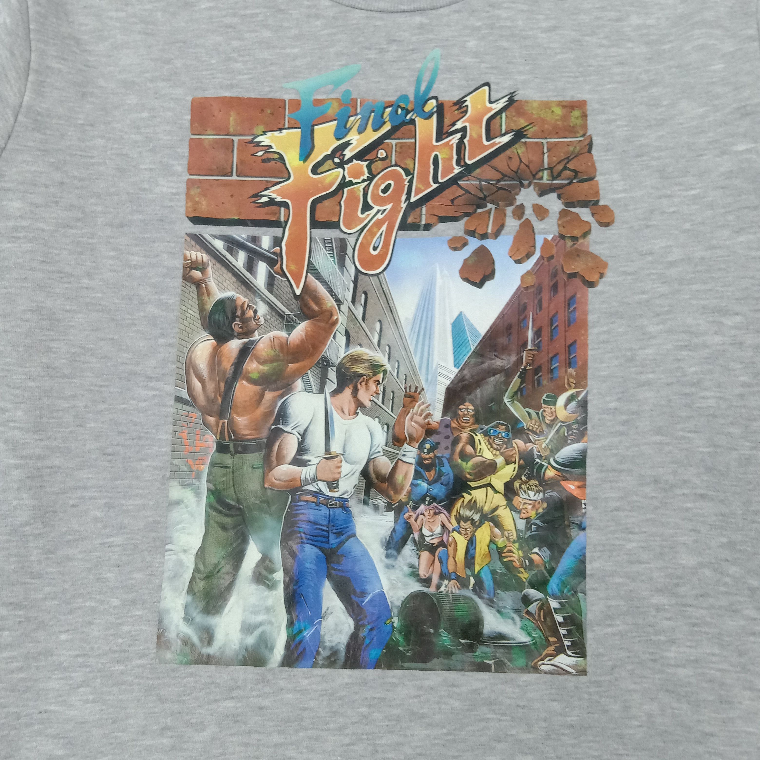 Japanese Brand Capcom Final Fight Arcade Game Sweatshirt C268N28 Size US M / EU 48-50 / 2 - 2 Thumbnail
