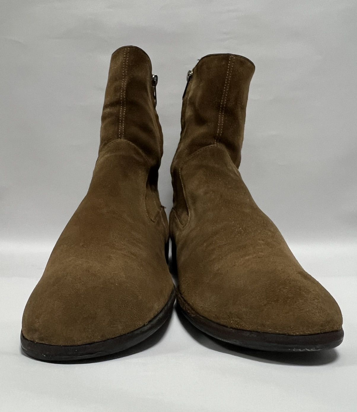 Alexander McQueen Alexander McQueen - Zipped Ankle Boots Size US 10 / EU 43 - 3 Thumbnail