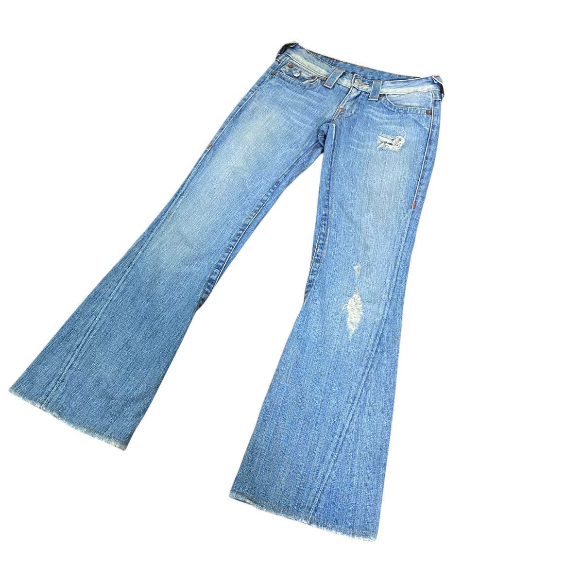True Religion Vintage True Religion Section Joey Size 26 Colour Blue Size 26" / US 2 / IT 38 - 2 Thumbnail