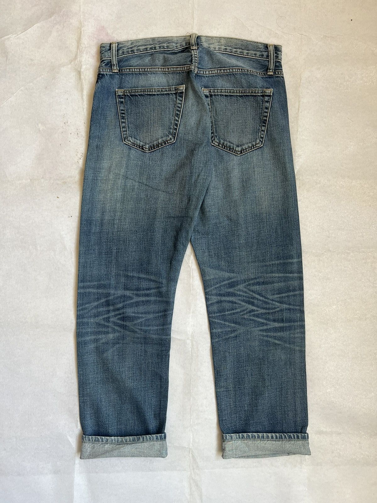 Uniqlo Uniqlo Selvedge Regular Fit Distressed Denim Size US 30 / EU 46 - 11 Thumbnail