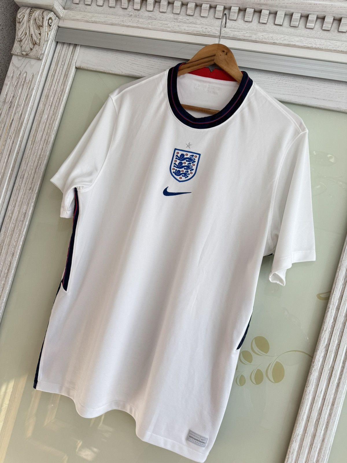 Nike England Euro 2020 Home Soccer Jersey Football Kit Shirt Size US XL / EU 56 / 4 - 3 Thumbnail