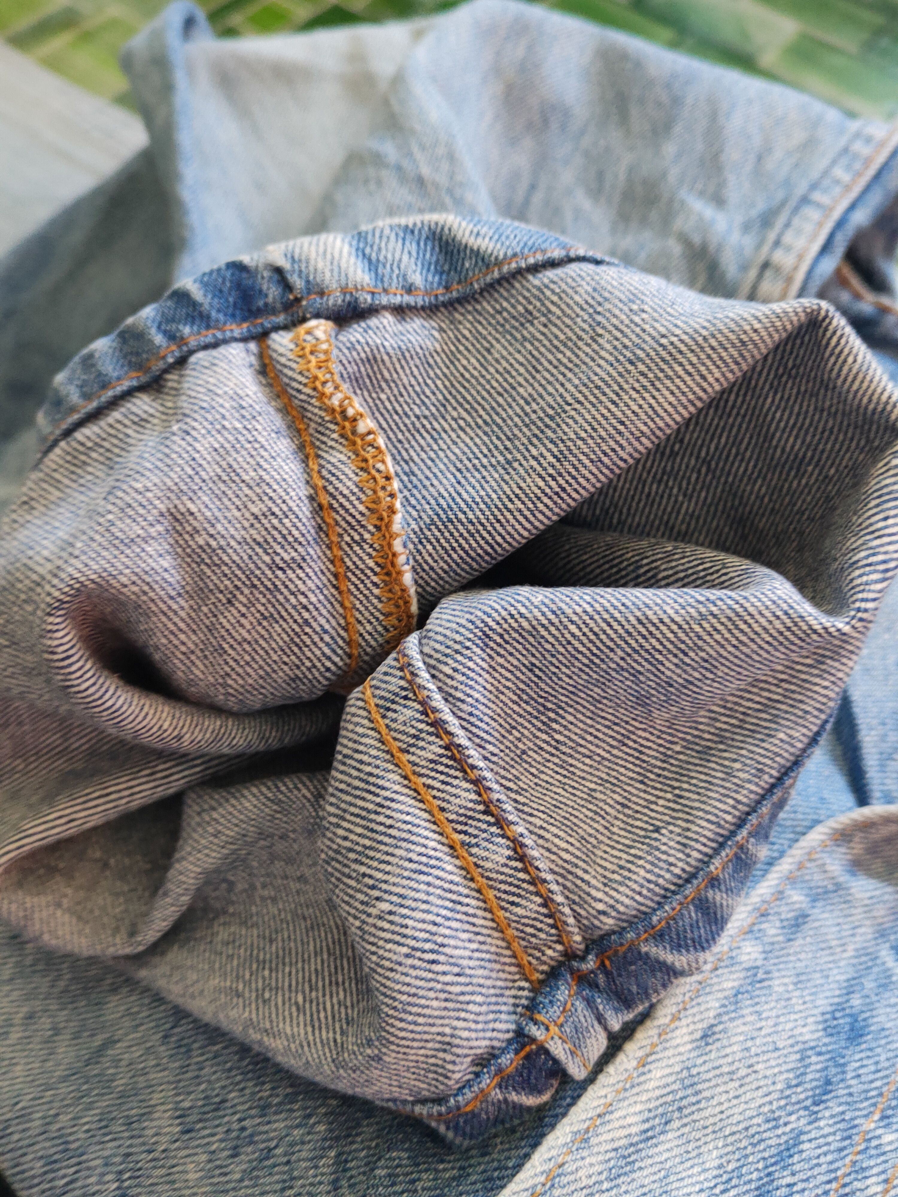 Levi's Levi's Blue Faded Distressed Ripped Jeans #S1667 Size US 39 - 14 Thumbnail