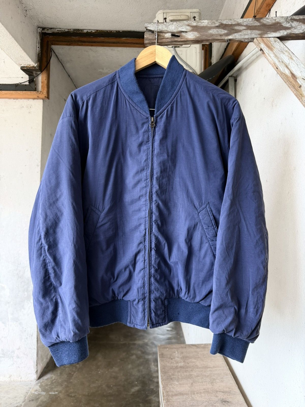 JUN MEN Vintage 90s Jun Men Embroidery Big Logo Bomber Jacket Size US L / EU 52-54 / 3 - 2 Thumbnail