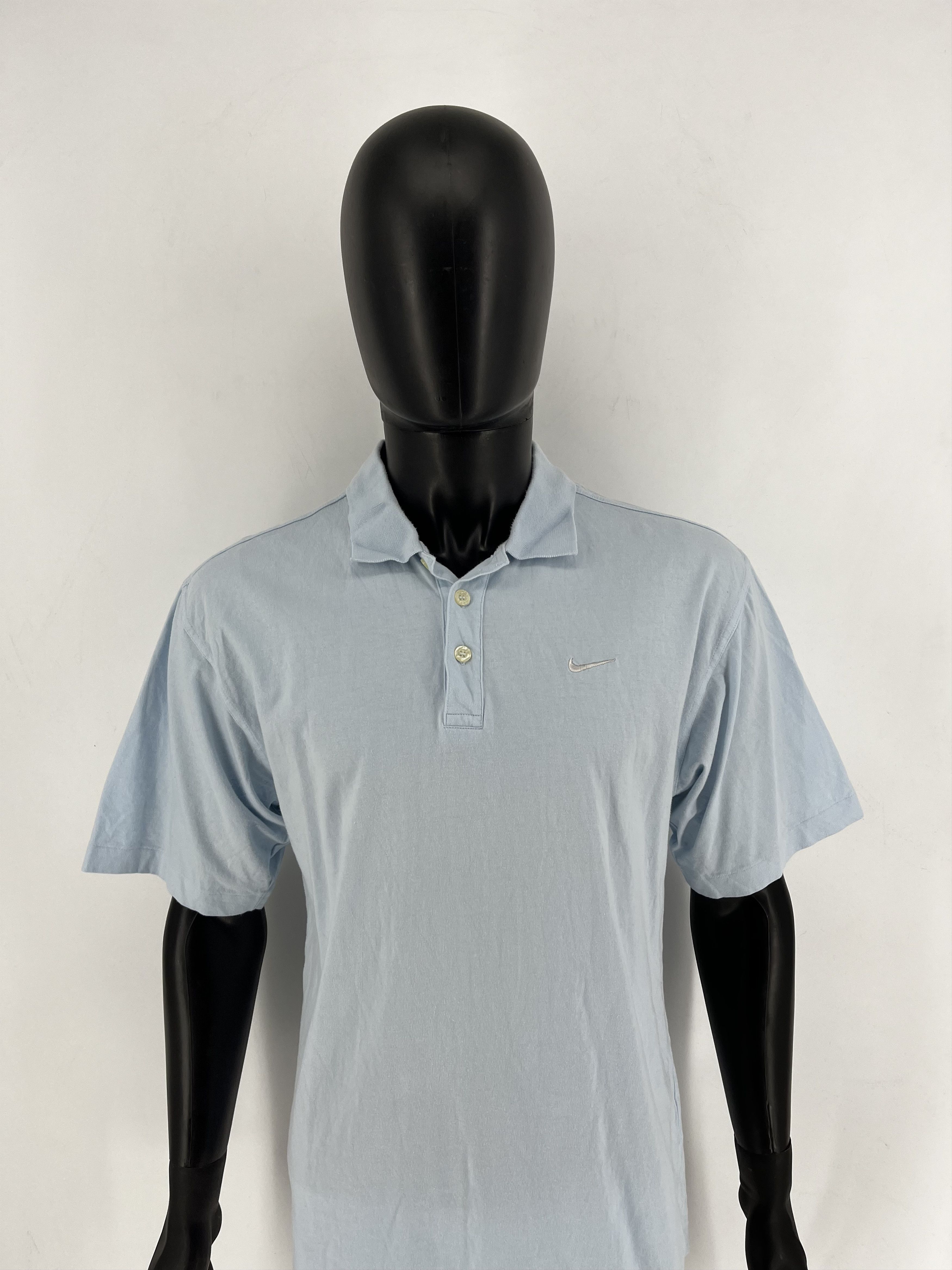Nike Nike Men Solid Green Athletic Golf Short Sleeve Polo Shirt Size US M / EU 48-50 / 2 - 5 Thumbnail