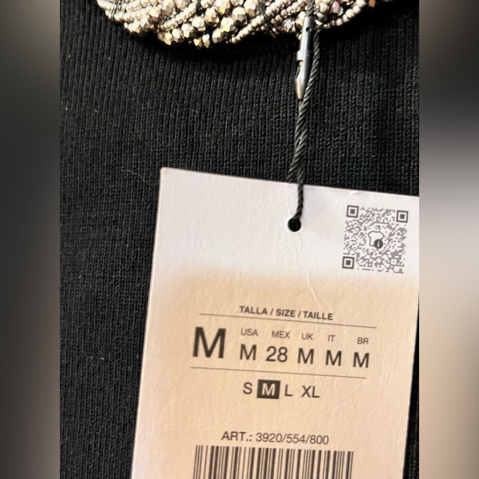 Zara Nwt-Zara- JEWEL NECK KNIT SWEATER-M Size M / US 6-8 / IT 42-44 - 5 Thumbnail