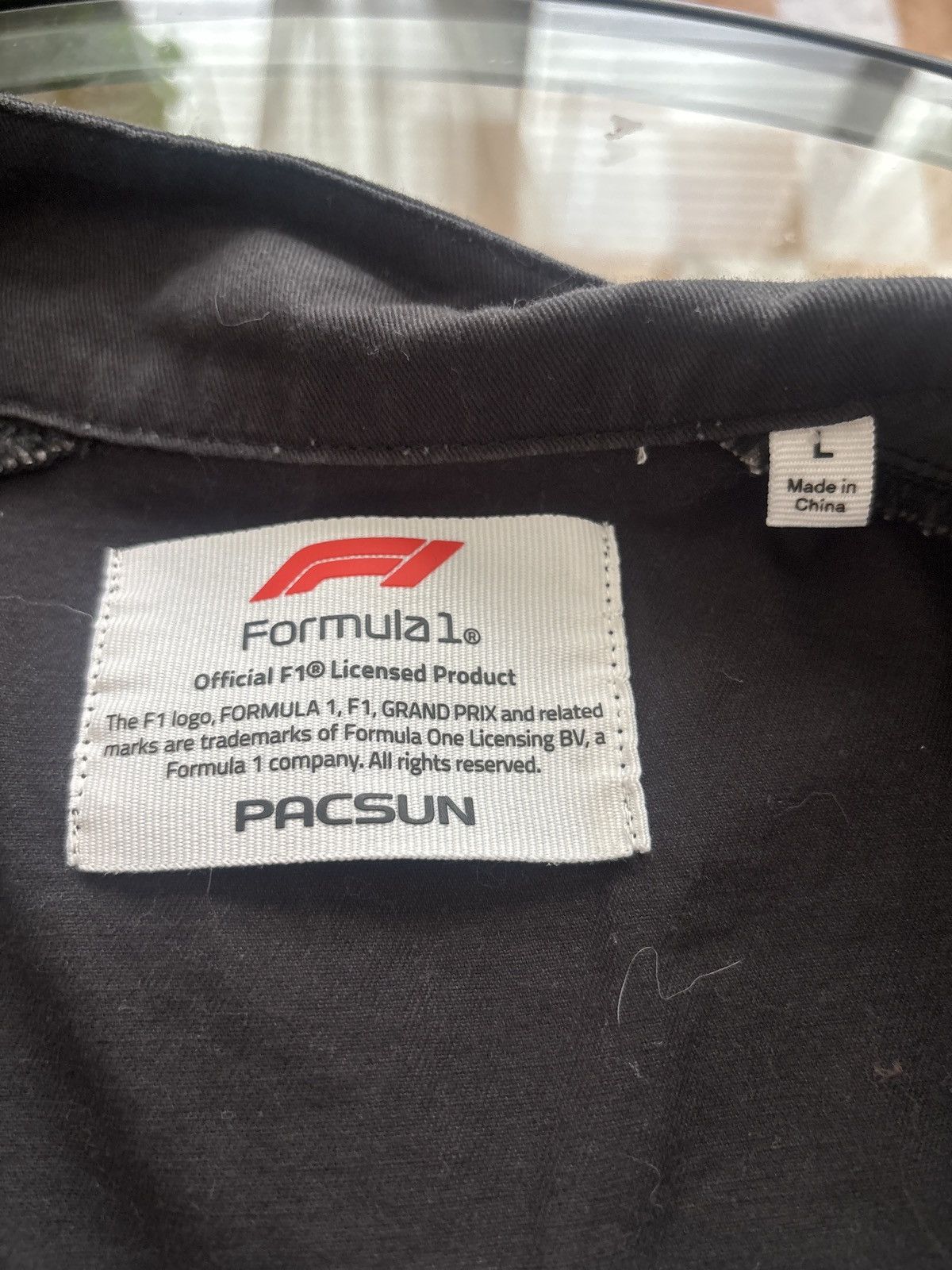 Formula 1 F1 zipper shirt Size US L / EU 52-54 / 3 - 3 Thumbnail