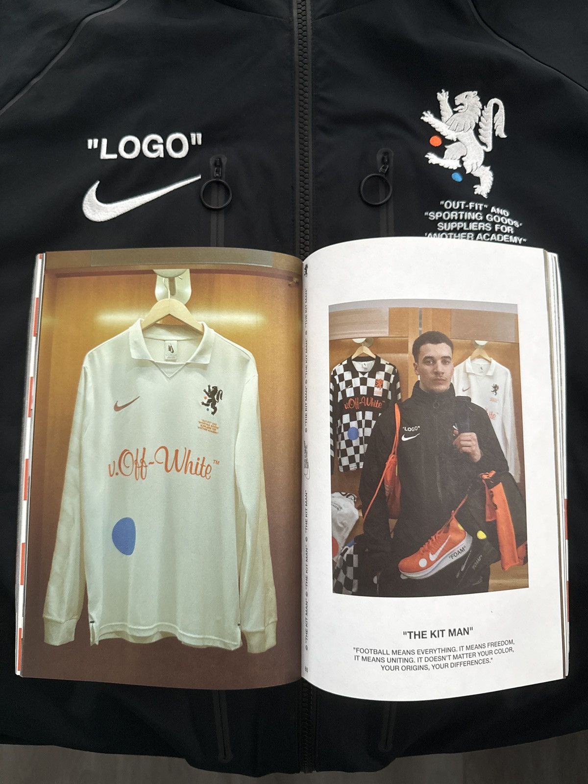 Nike × Off-White × Virgil Abloh Nike Lab Off White Mercurial NRG Track Jacket Size Medium Size US M / EU 48-50 / 2 - 13 Thumbnail