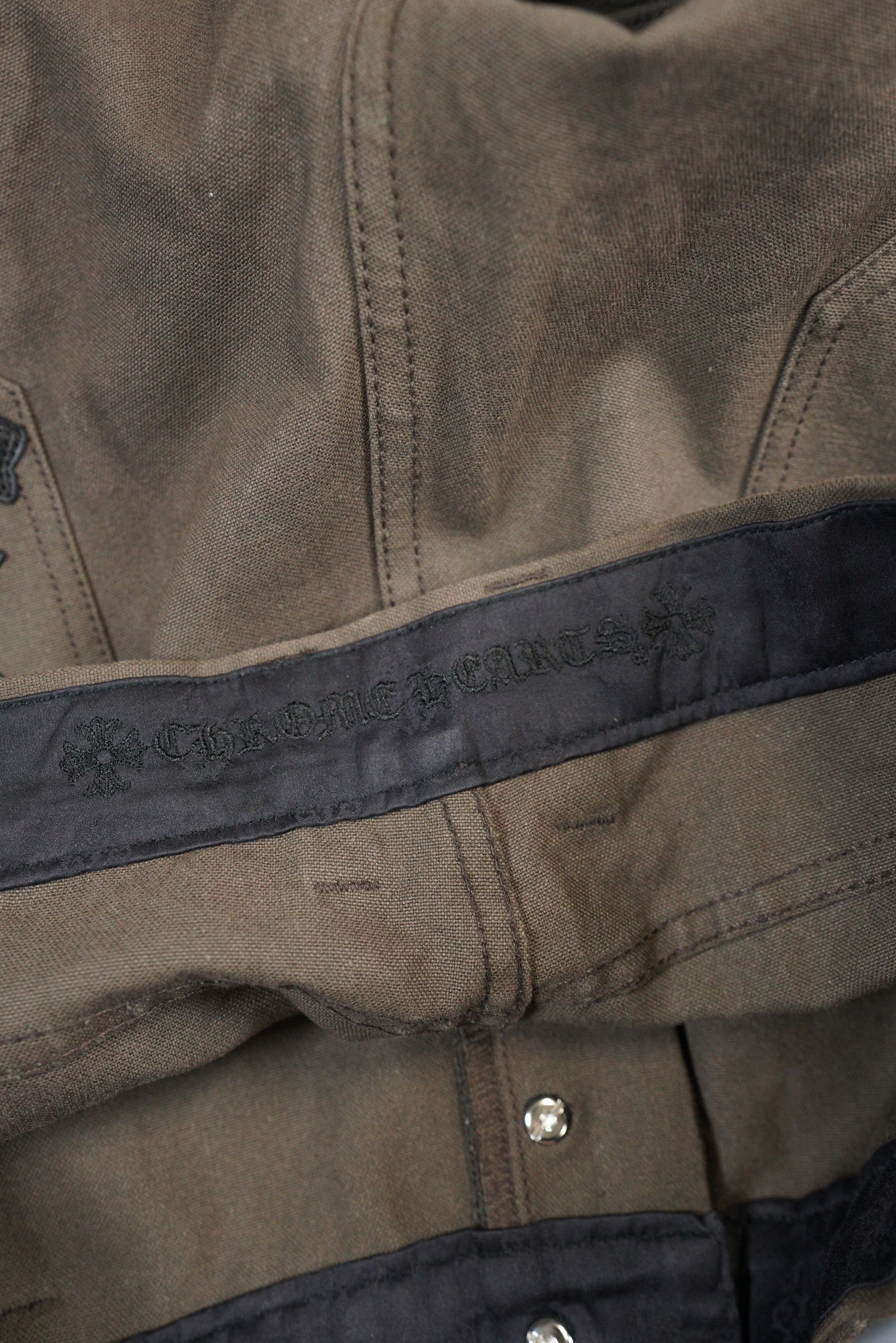 Chrome Hearts Chrome Hearts Brown Patch Work Pants - 40 Size US 40 / EU 56 - 11 Thumbnail
