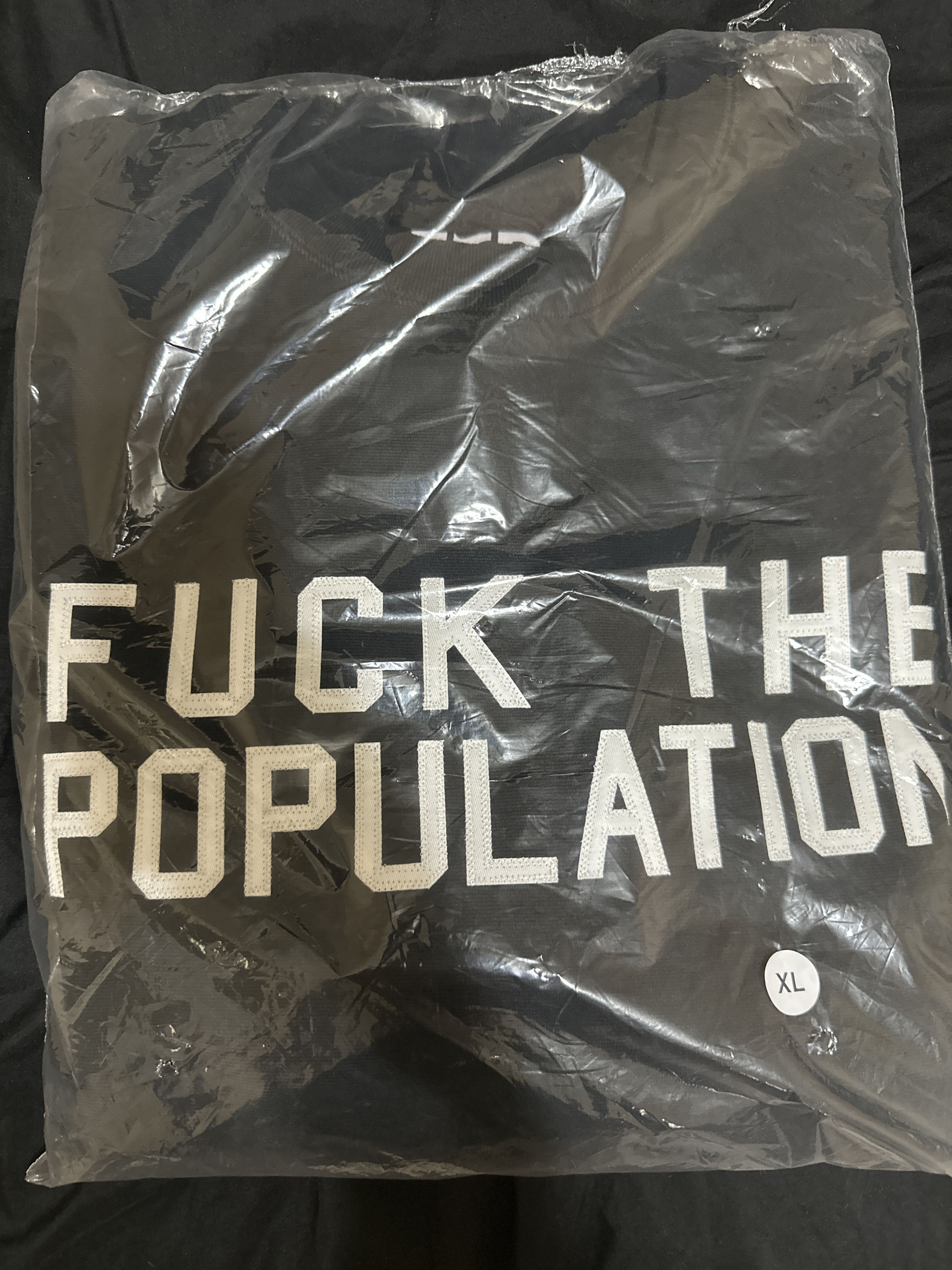 Fuck The Population Varsity Crewneck Size US XL / EU 56 / 4 - 1 Preview