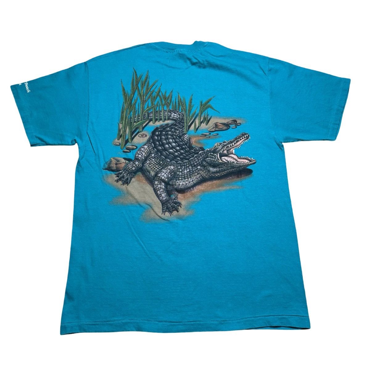 Other Vintage 90s Alligator Fort Myers Beach Graphic T Shirt L Size US L / EU 52-54 / 3 - 6 Thumbnail
