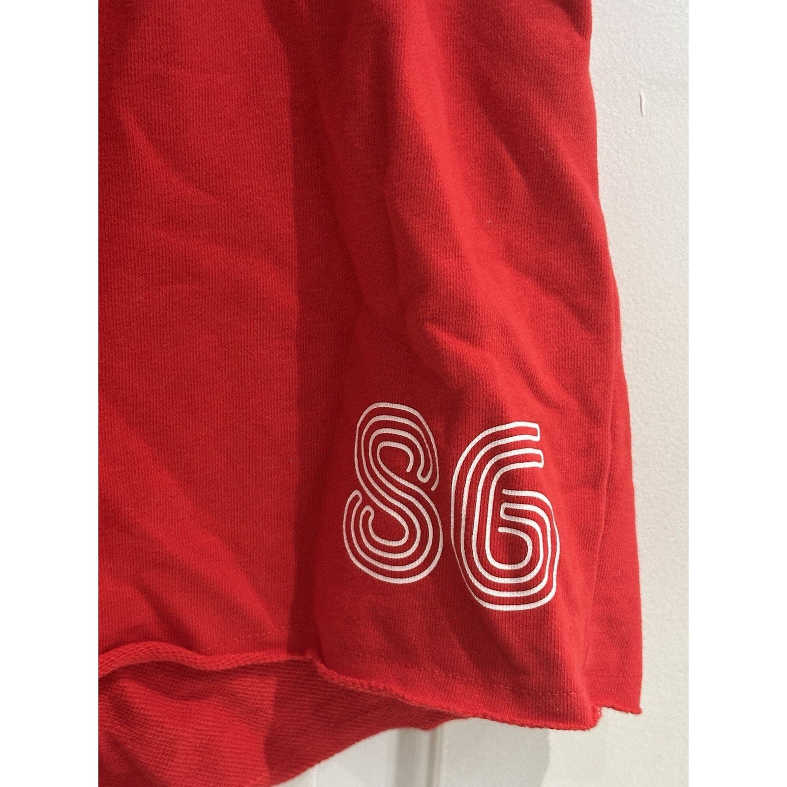 Primark Primark Women’s Red Shorts Elasticated Waist Size Small Size 26" / US 2 / IT 38 - 3 Thumbnail