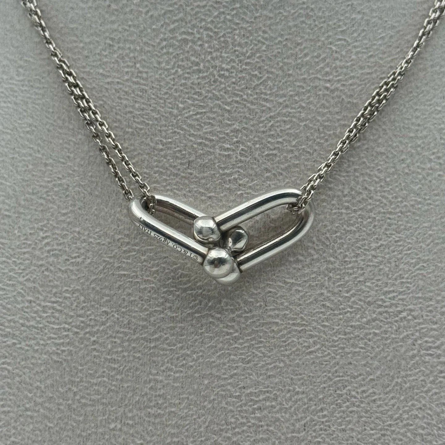 Tiffany & Co. Tiffany HardWear Double Chain Necklace. Size ONE SIZE - 3 Thumbnail