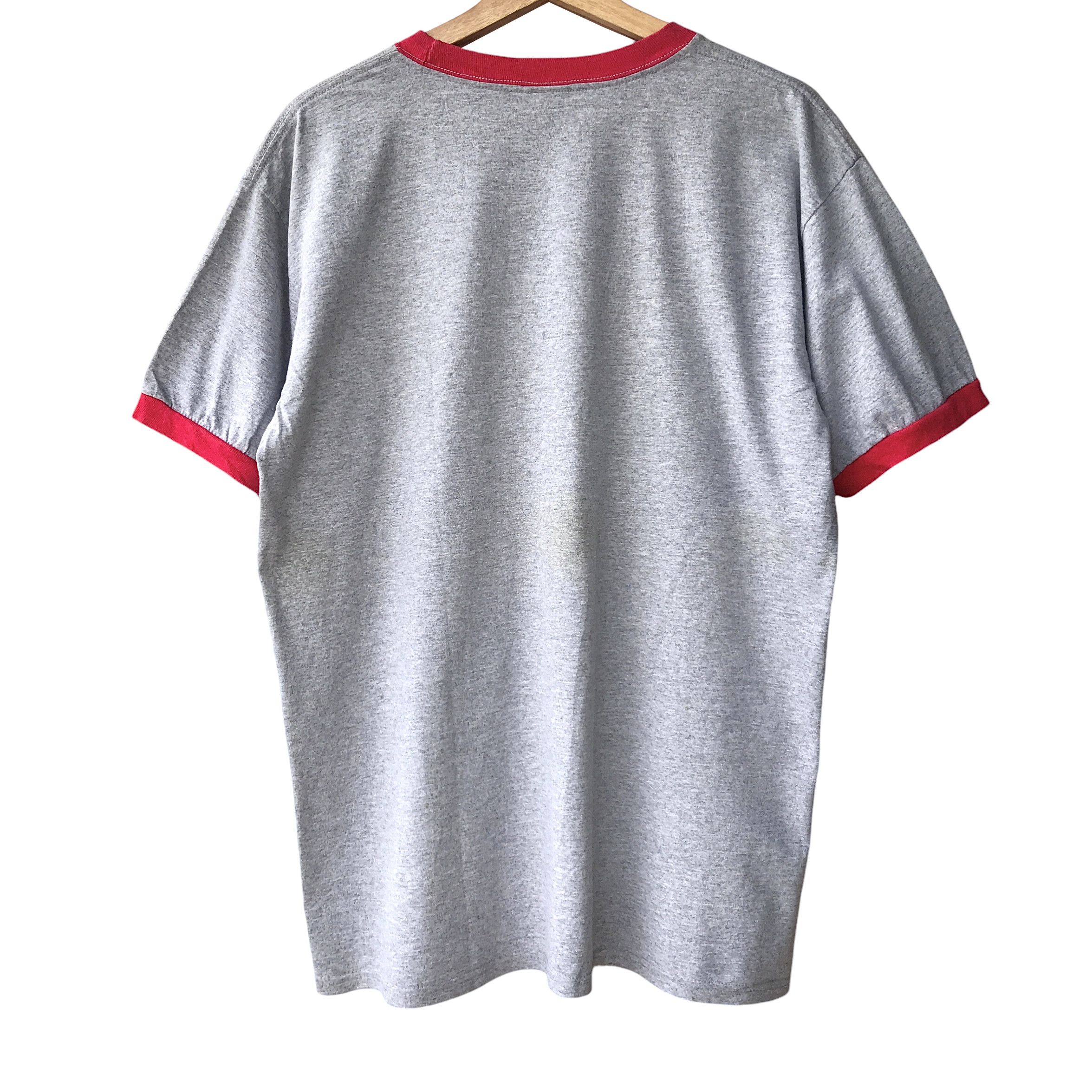 Anvil Al-Asad Iraq US Air Force USAF Airbase Anvil Ringer Tee Size US L / EU 52-54 / 3 - 2 Thumbnail