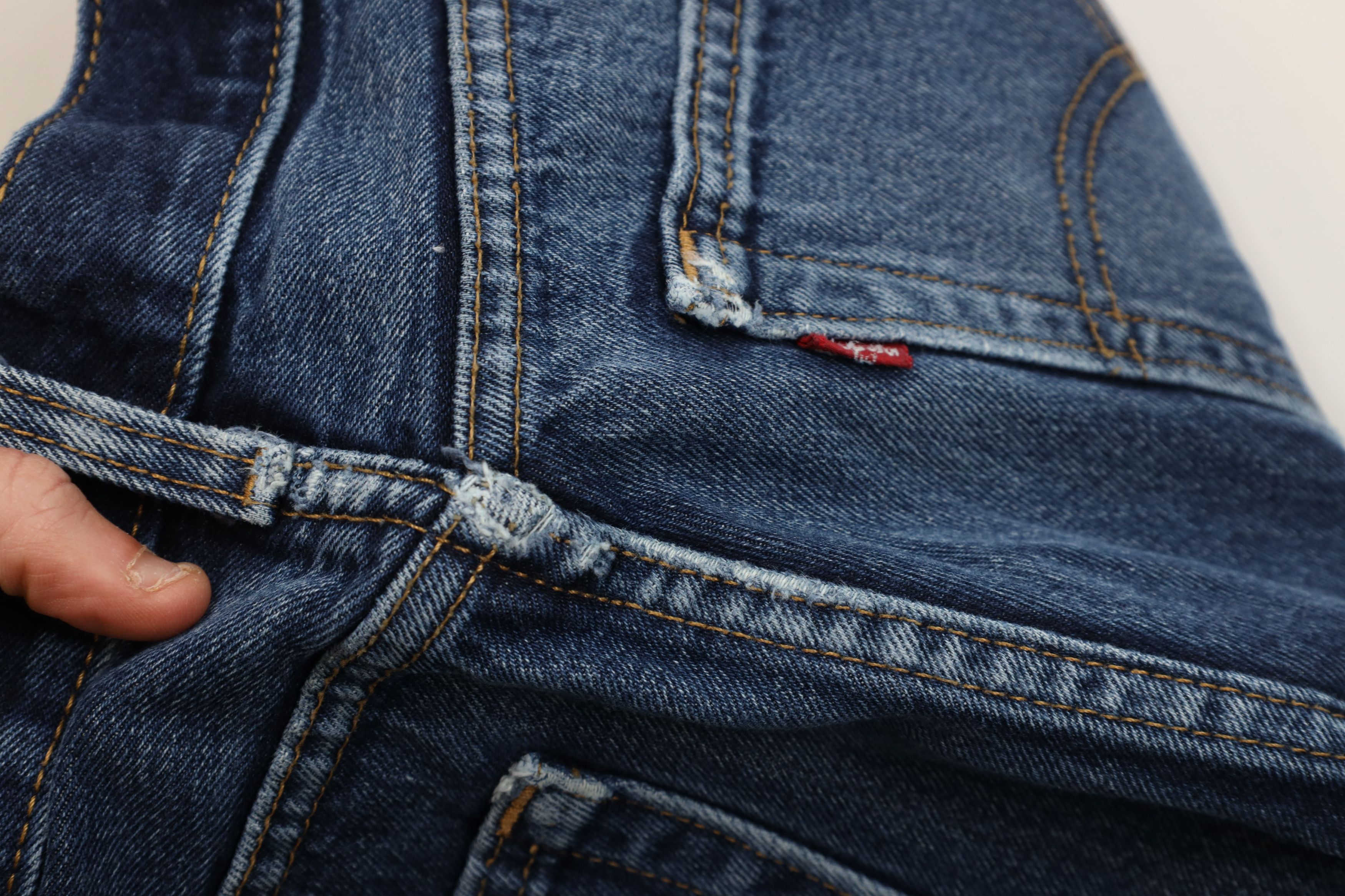 Levi's Vintage Y2K Levis 505 Regular Straight Leg Denim Jeans Blue Size US 36 / EU 52 - 9 Thumbnail