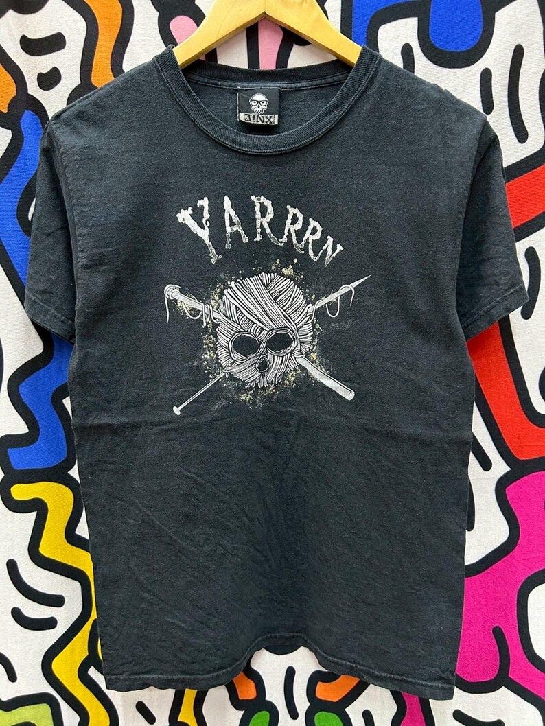Vintage Vintage 2000s Yarrrn Jinx tshirt size S Size US S / EU 44-46 / 1 - 2 Thumbnail