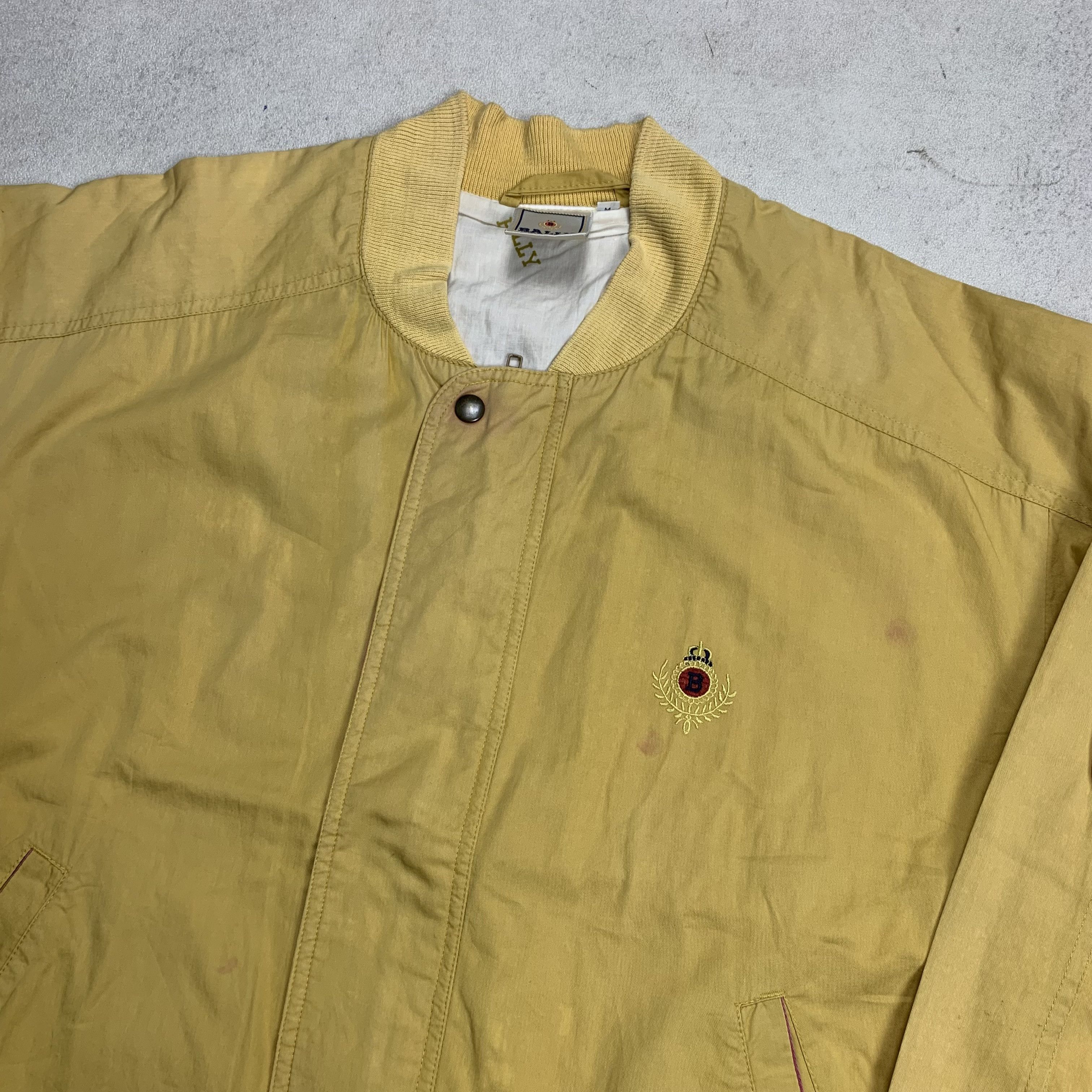 Bally Vintage 90s Bally Bomber Jacket Size US M / EU 48-50 / 2 - 3 Thumbnail