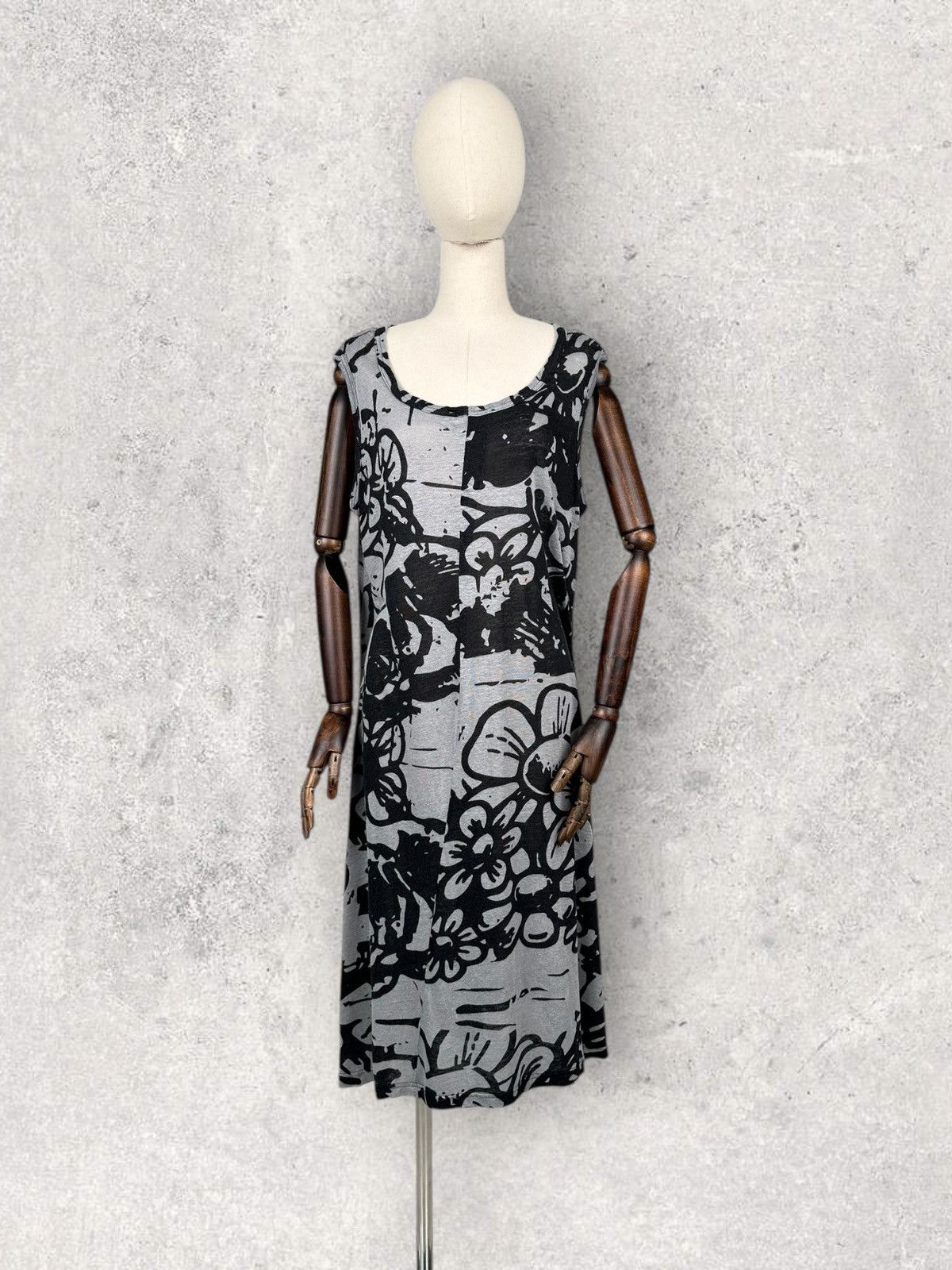 Rundholz Rundholz Black Label Linen Dress Size L / US 10 / IT 46 - 1 Thumbnail