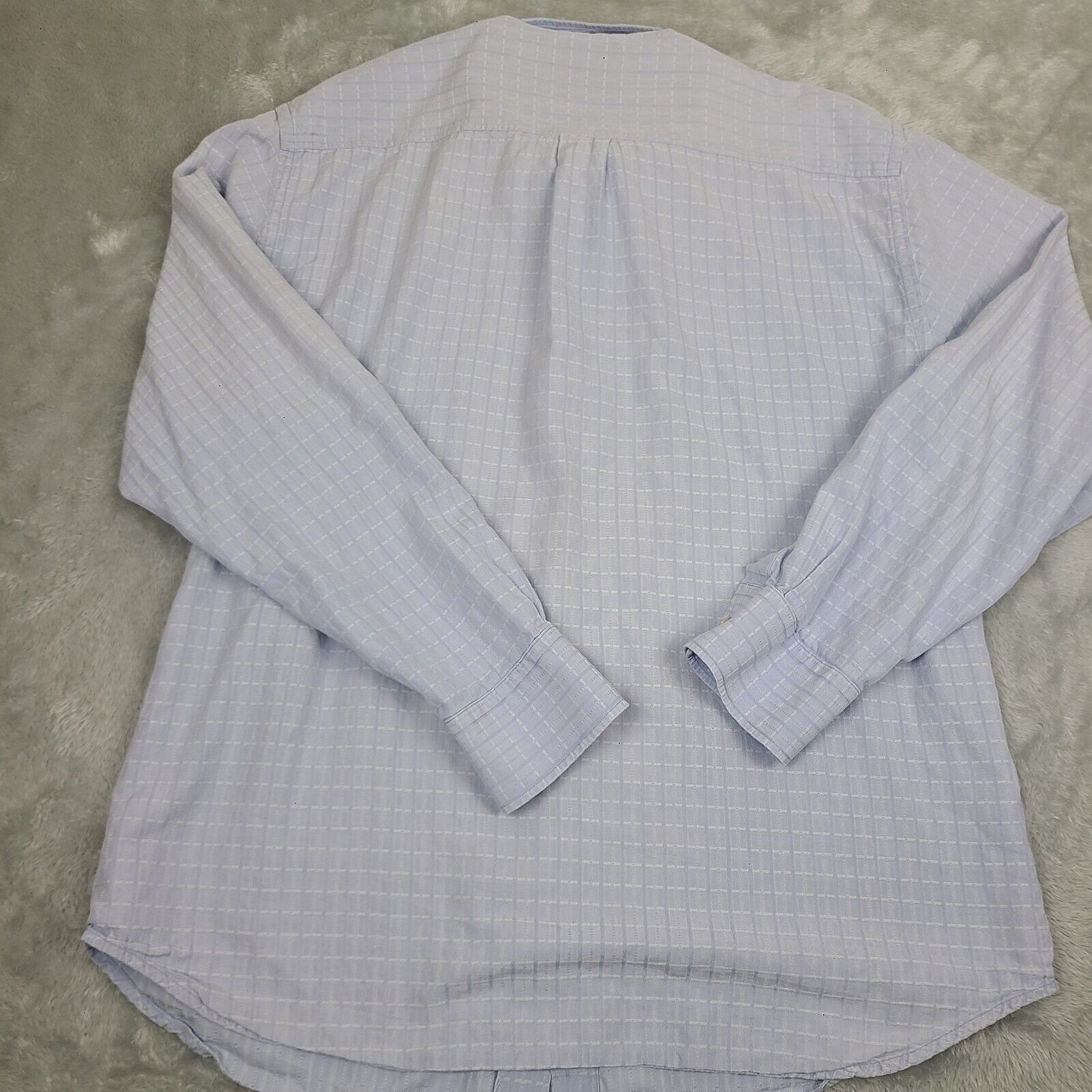 Tommy Bahama Tommy Bahama Shirt Mens Large Blue Silk Cotton Button Up Sho Size US L / EU 52-54 / 3 - 4 Thumbnail