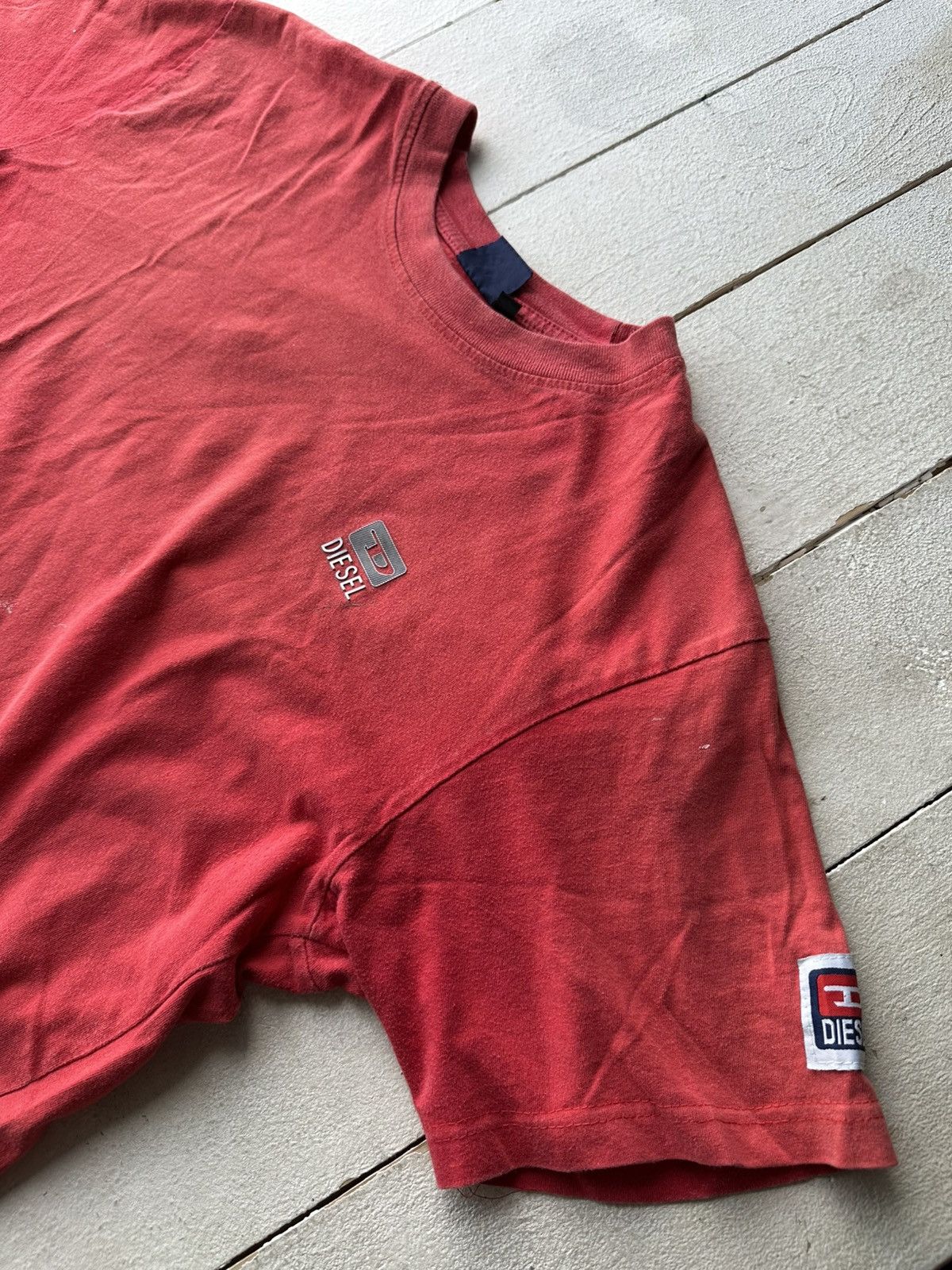 Diesel 🚨DIESEL AVANT GARDE ARCHIVE VINTAGE BIG LOGO T-SHIRT Y2K TEE Size US L / EU 52-54 / 3 - 2 Thumbnail