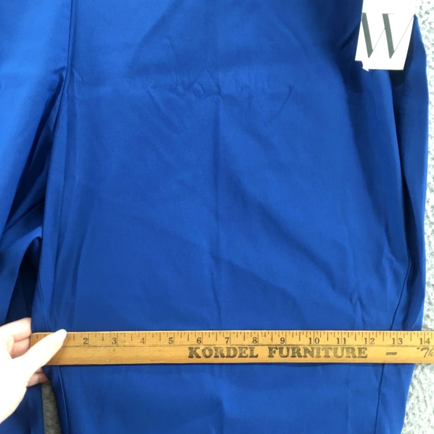 Worthington Worthington Skinny Pants Womens Blue Flat Front Pull On NEW Size 42" / US 20 - 7 Thumbnail
