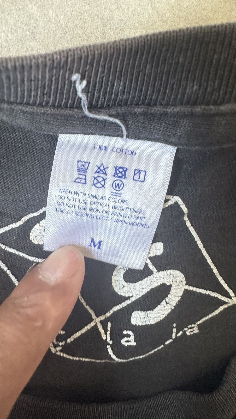 Japanese Brand VINTAGE ACOLASIA STAFF TOUR TEE Size US M / EU 48-50 / 2 - 5 Thumbnail