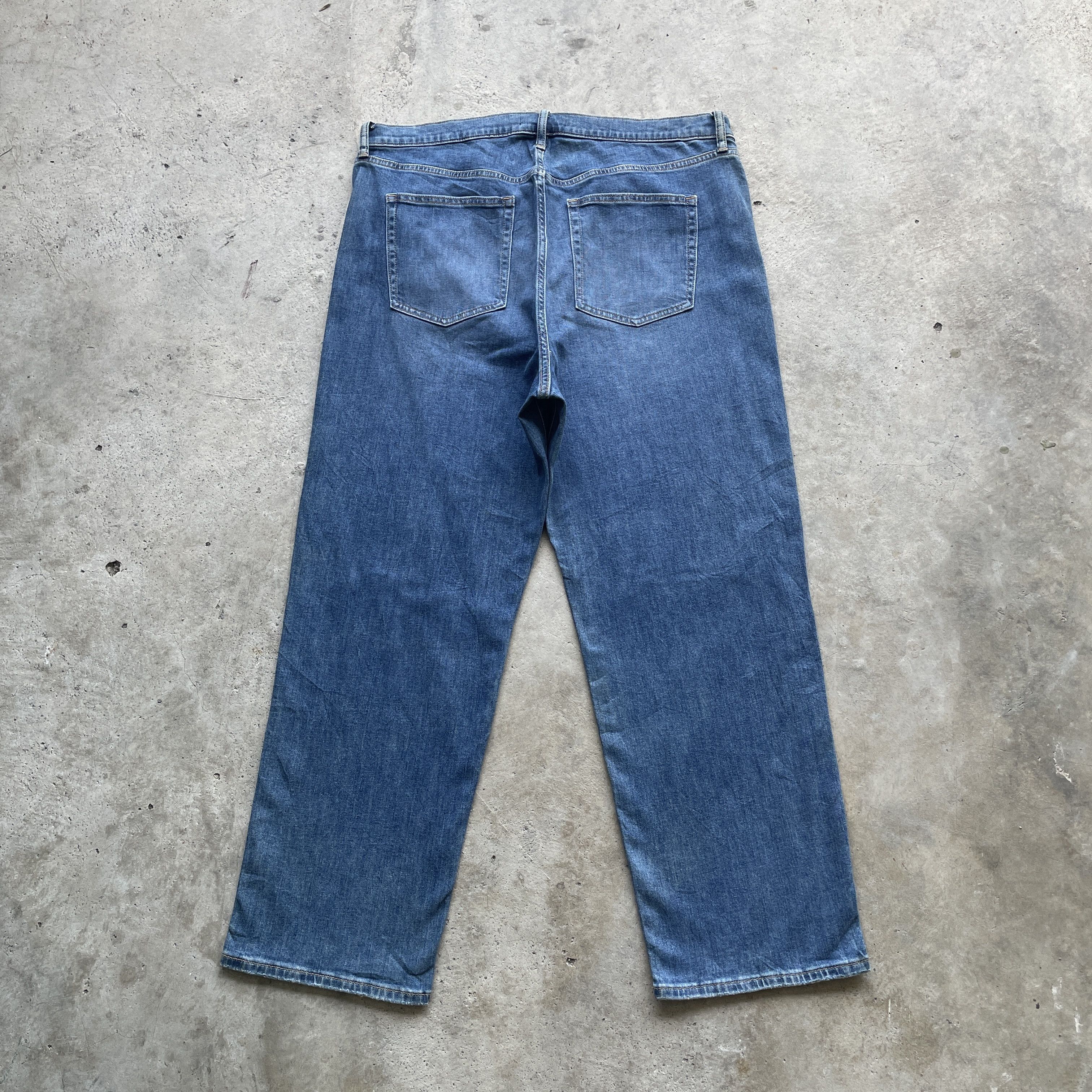 VINTAGE JAPANESE BRAND JEANS DISTRESSED DENIM PANTS W38x27.5