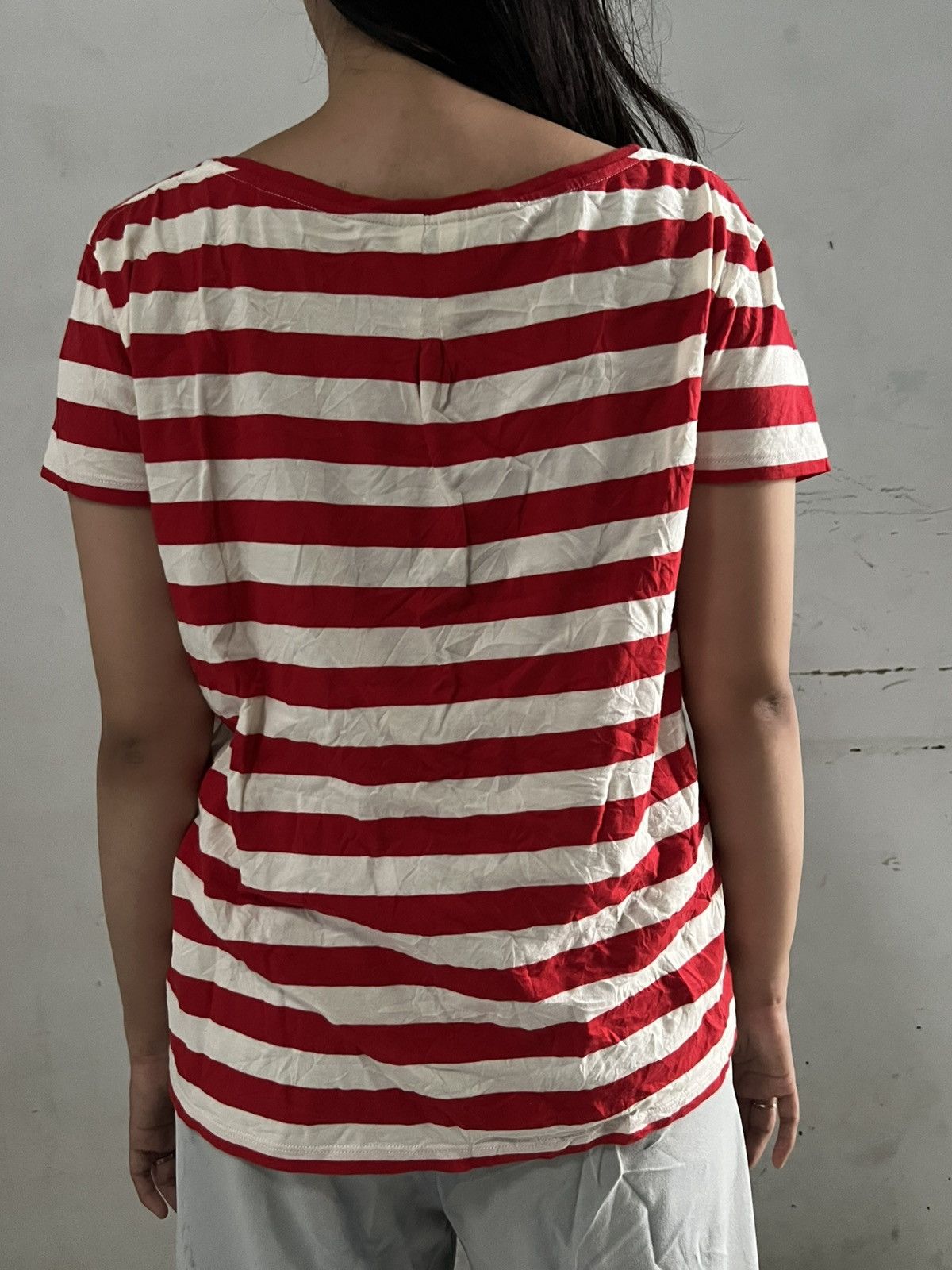 Saint Laurent Paris Saint Laurent SS14 Striped Shirt Size L / US 10 / IT 46 - 12 Thumbnail
