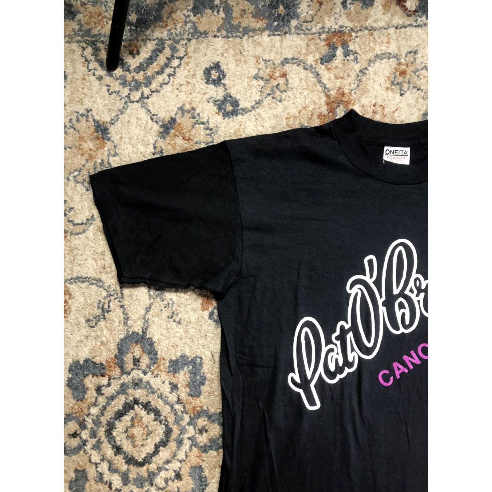 Vintage VINTAGE Oneita Shirt Mens XL Black Pat O'Brien's Cancun Bar Graphic Tee USA Size US XL / EU 56 / 4 - 3 Thumbnail