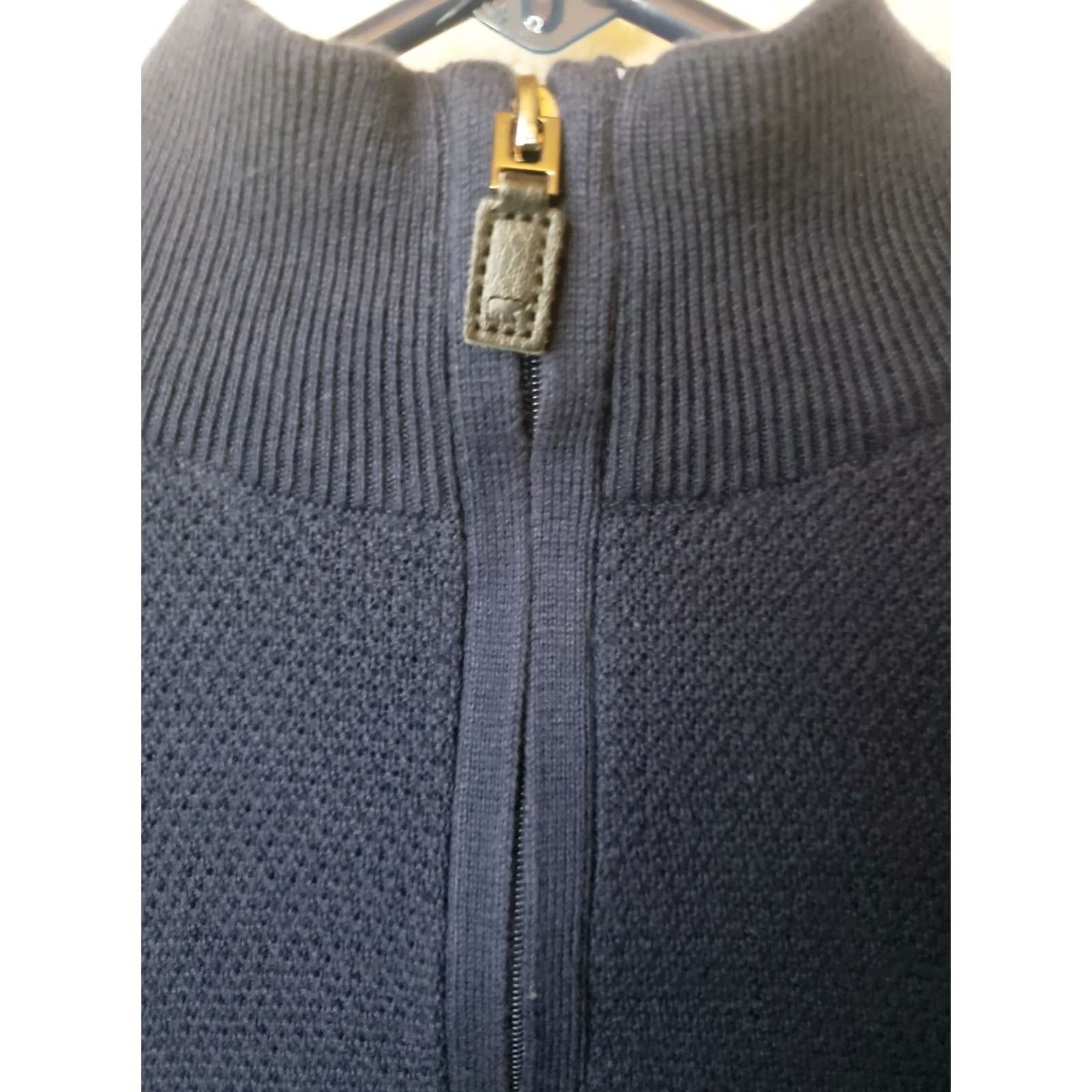 Golden Bear Jack Nicklaus Golden Bear Mens Long Sleeve 1/4 Zip Sweater Navy Size Medium Size US M / EU 48-50 / 2 - 3 Thumbnail