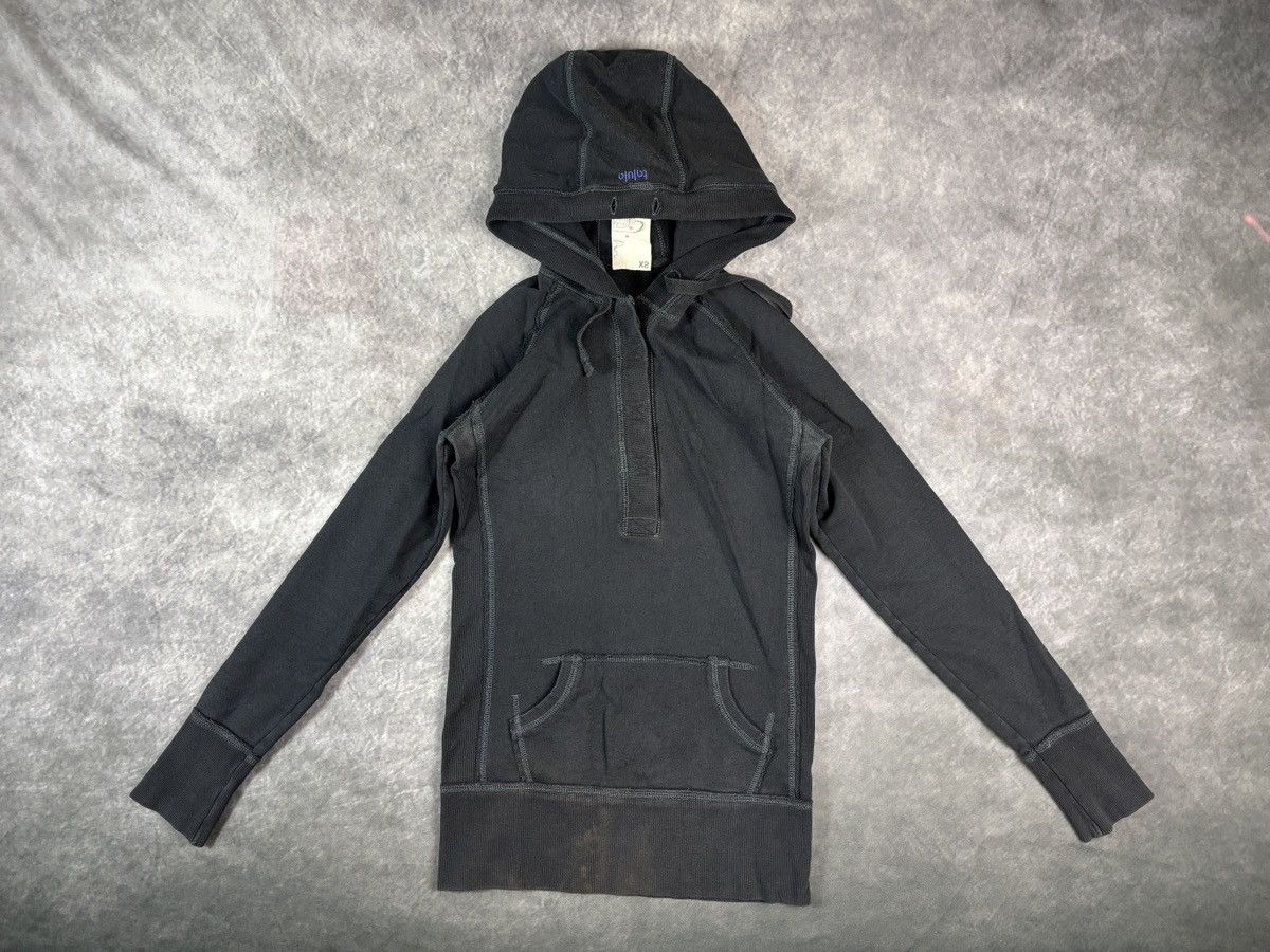 Juicy Couture × Other 2000s Talula Hoodie Vintage Pullover Half Button Sweatshirt Size XS / US 0-2 / IT 36-38 - 10 Thumbnail