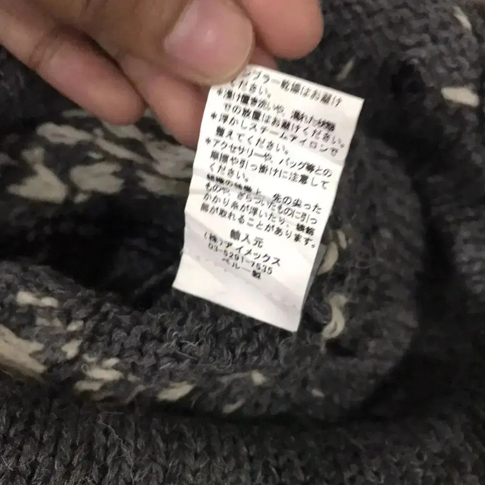Japanese Brand Rare Peruvan Knit Earflap Beanie Hat Size ONE SIZE - 8 Thumbnail