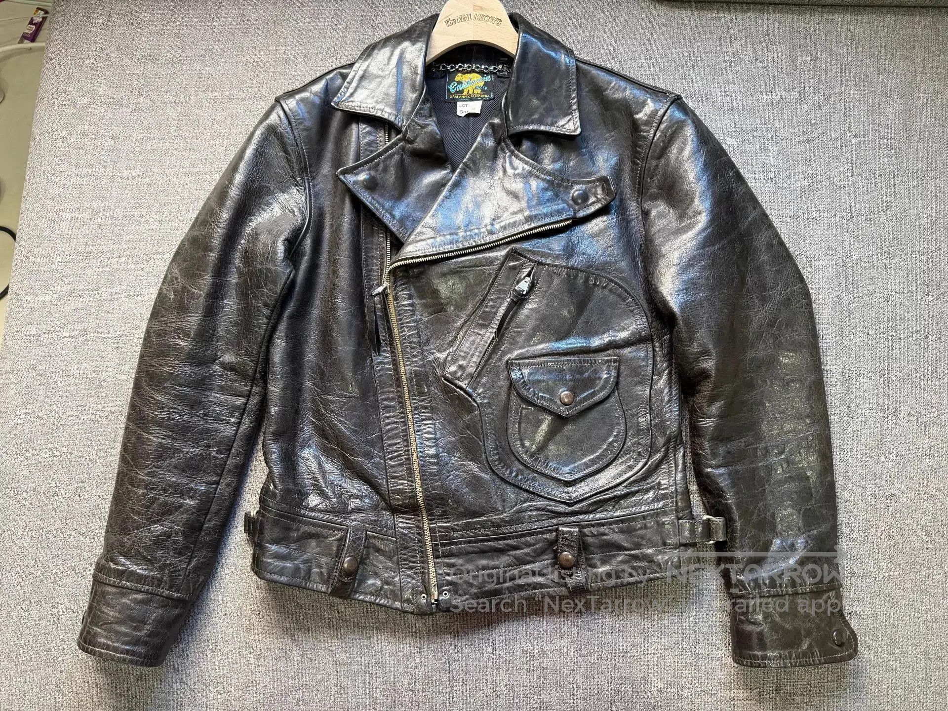 Rainbow Country Brown Leather Jacket - Size XXS. Size US XXS / EU 40 - 2 Thumbnail