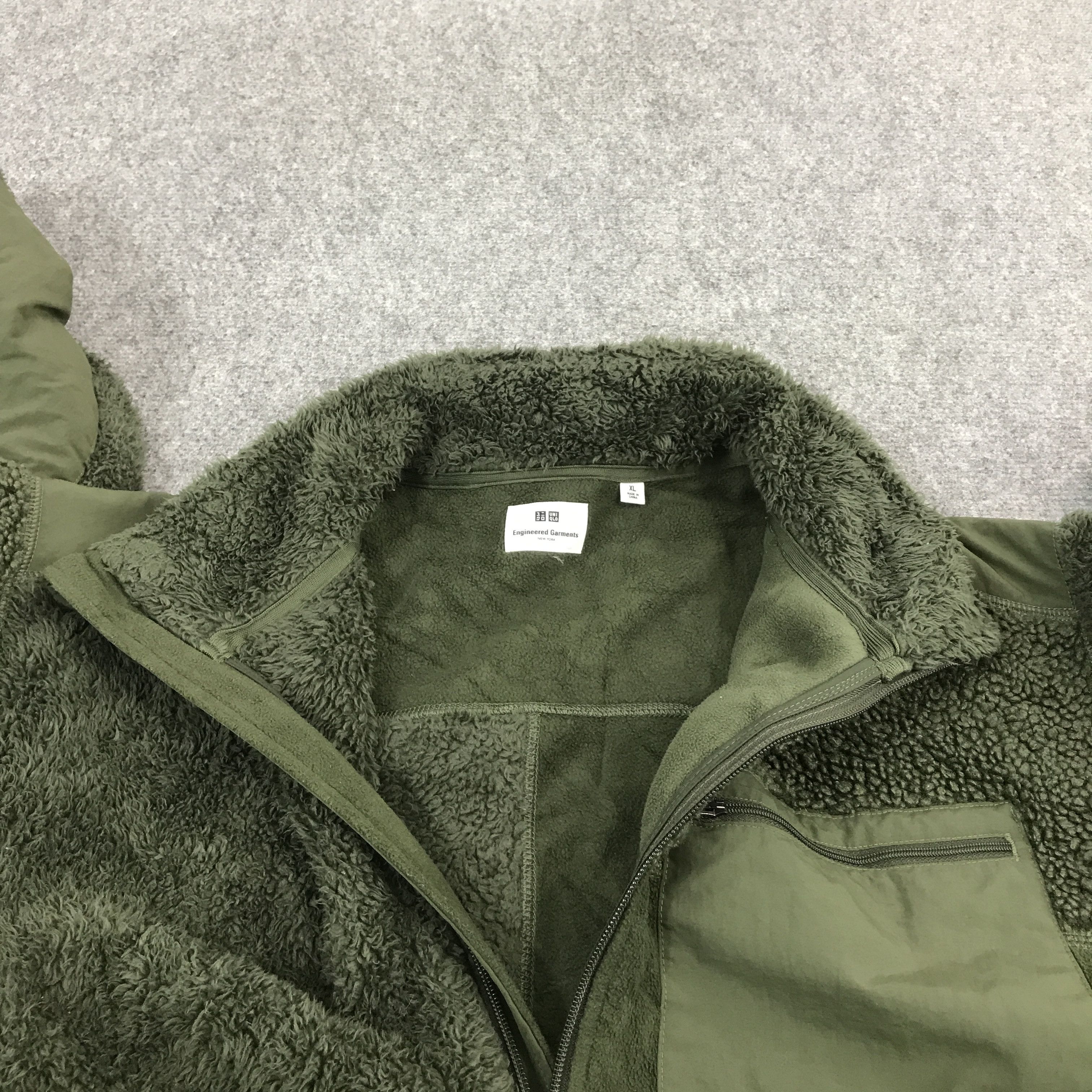 Engineered Garments × Uniqlo ENGINEERED GARMENTS X UNIQLO SHERPA FLEECE JACKET Size US XL / EU 56 / 4 - 7 Thumbnail