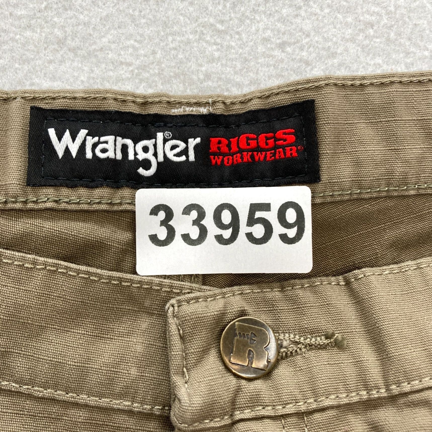 Wrangler Wrangler Riggs Workwear Carpenter Pants Mens 40x30 Brown Ripstop Straight Leg Size US 40 / EU 56 - 4 Thumbnail