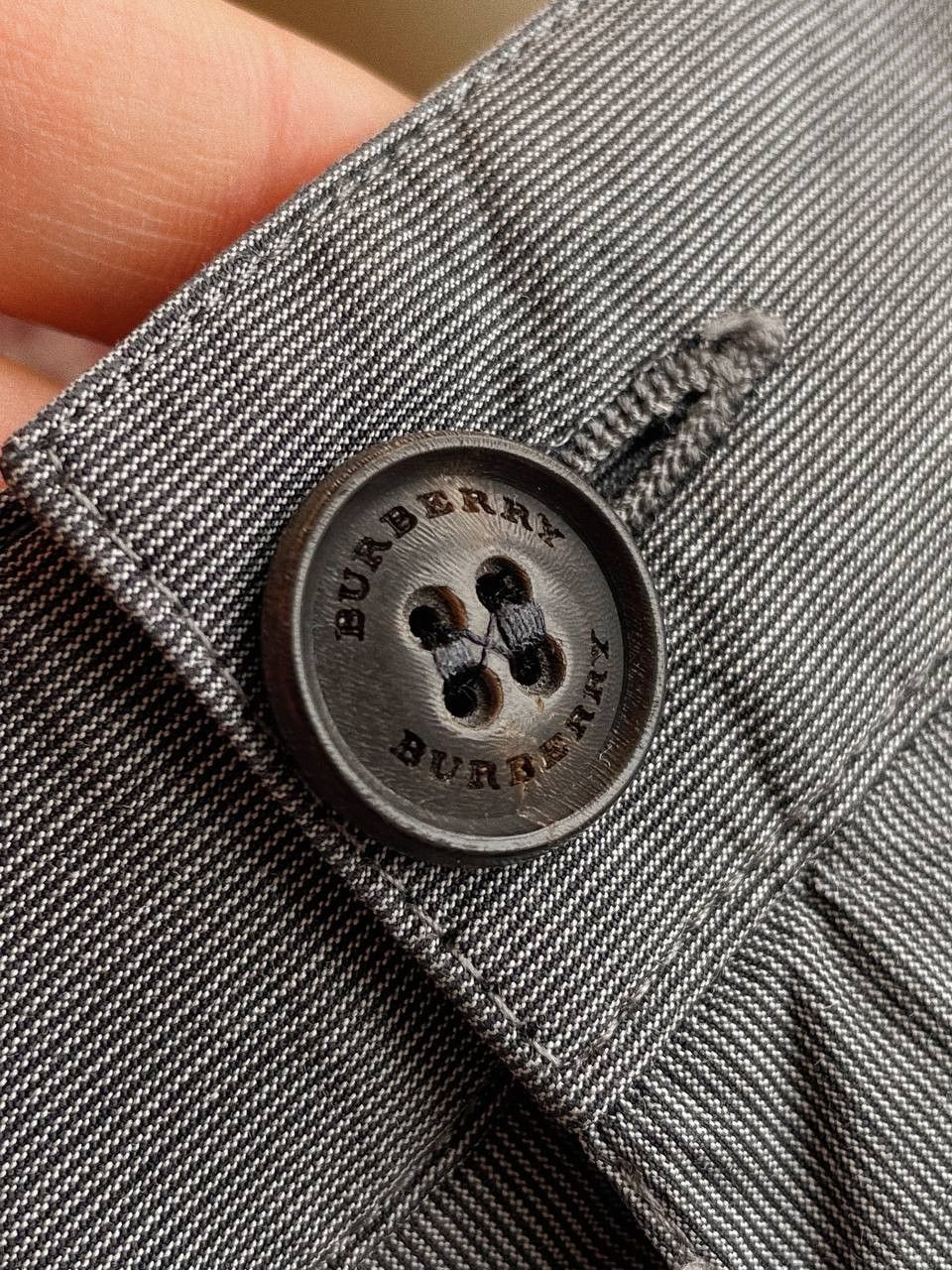 Burberry Burberry Pants Grey Low Rise Size US 32 / EU 48 - 5 Thumbnail
