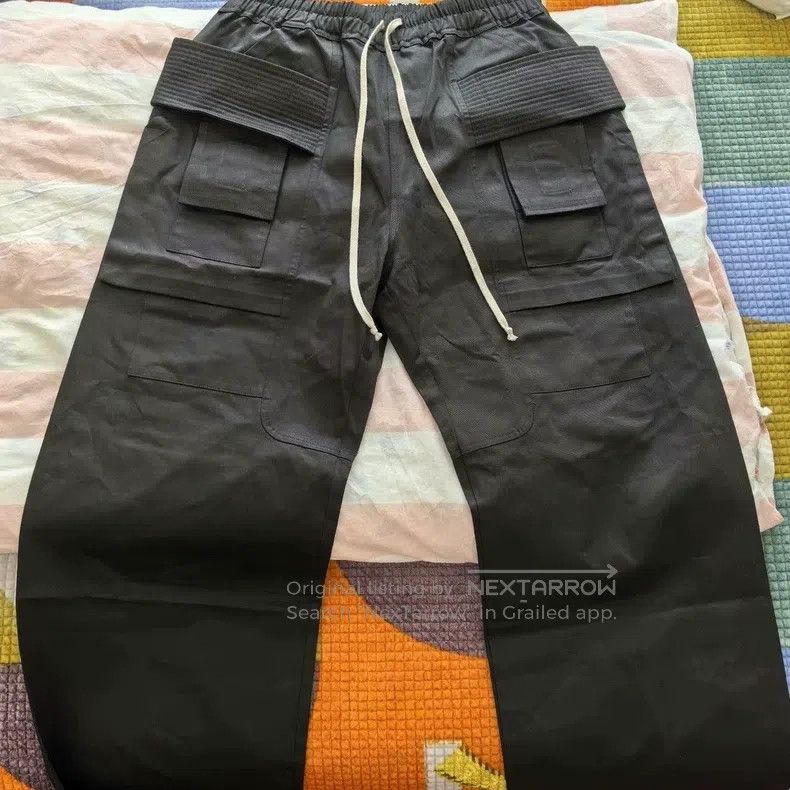 Rick Owens RICK OWENS size L Solid color work pants Bai Jingting size Size US 27 - 2 Thumbnail