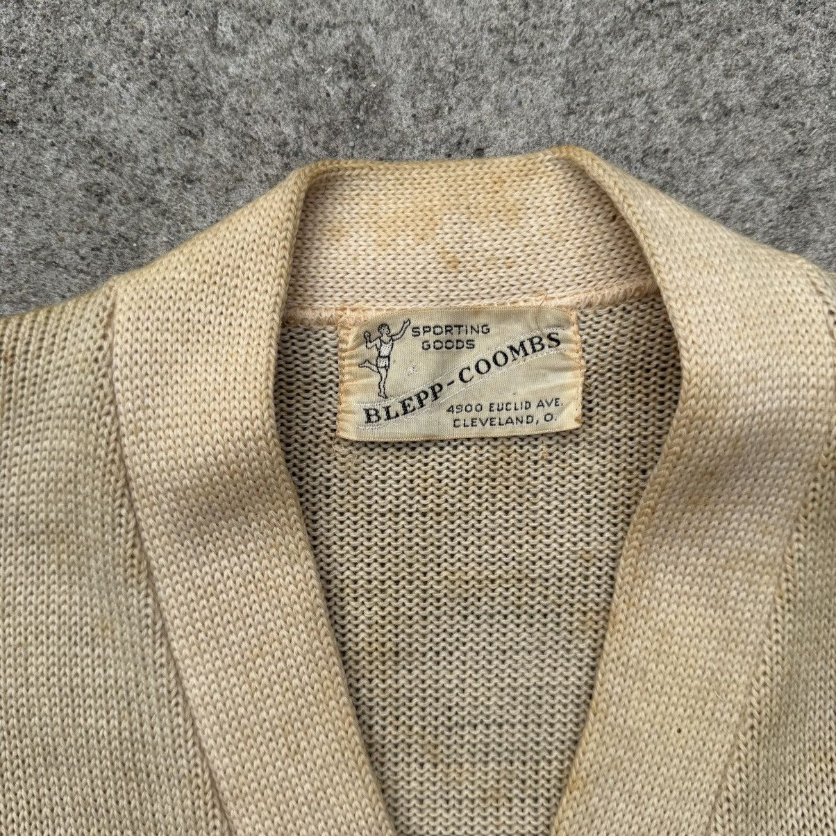 Vintage VTG 50s School Varsity Cardigan Letterman Sweater Y 1950s Size US M / EU 48-50 / 2 - 5 Thumbnail