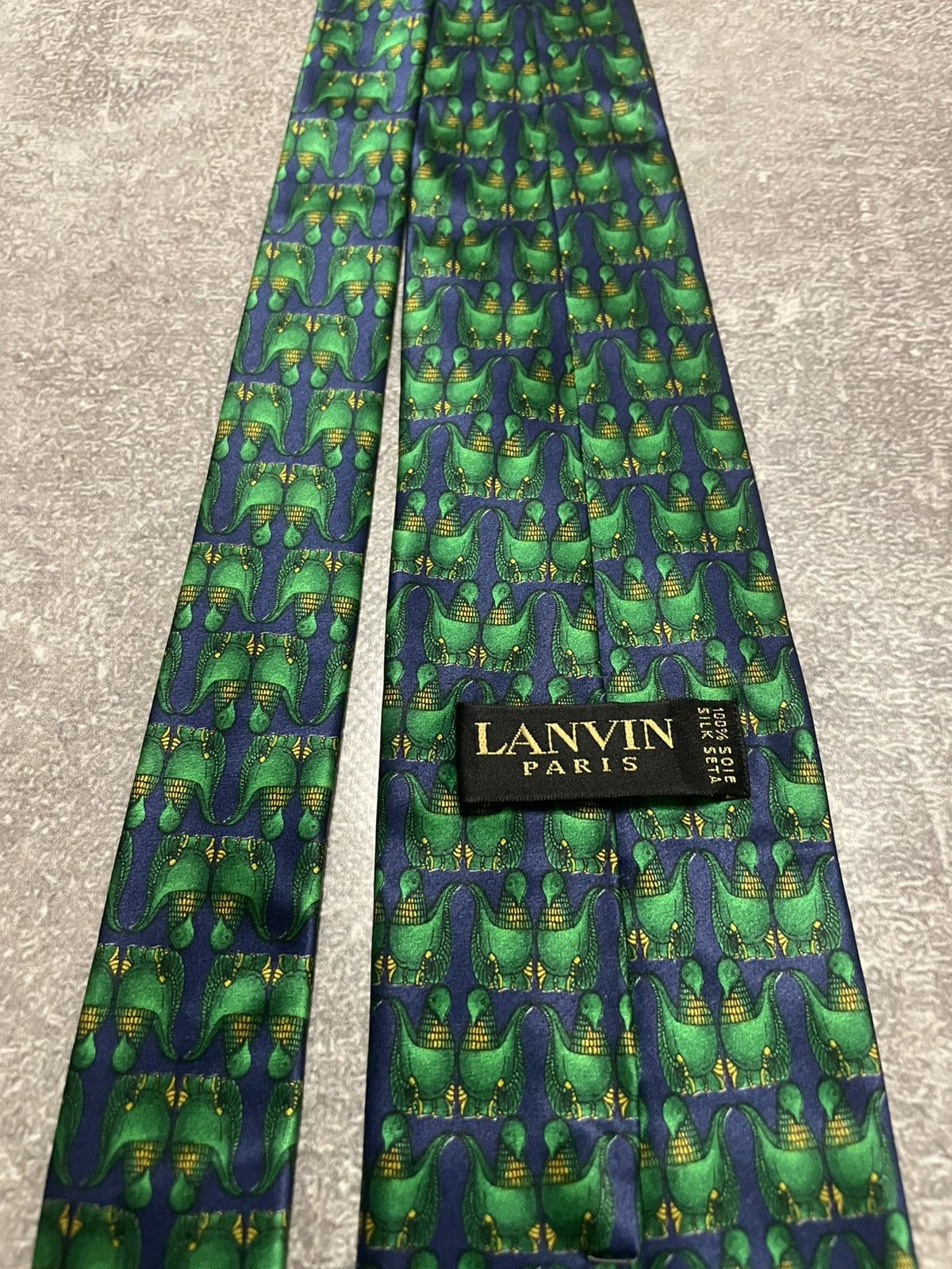 Lanvin Vintage Lanvin Tie Size ONE SIZE - 3 Thumbnail