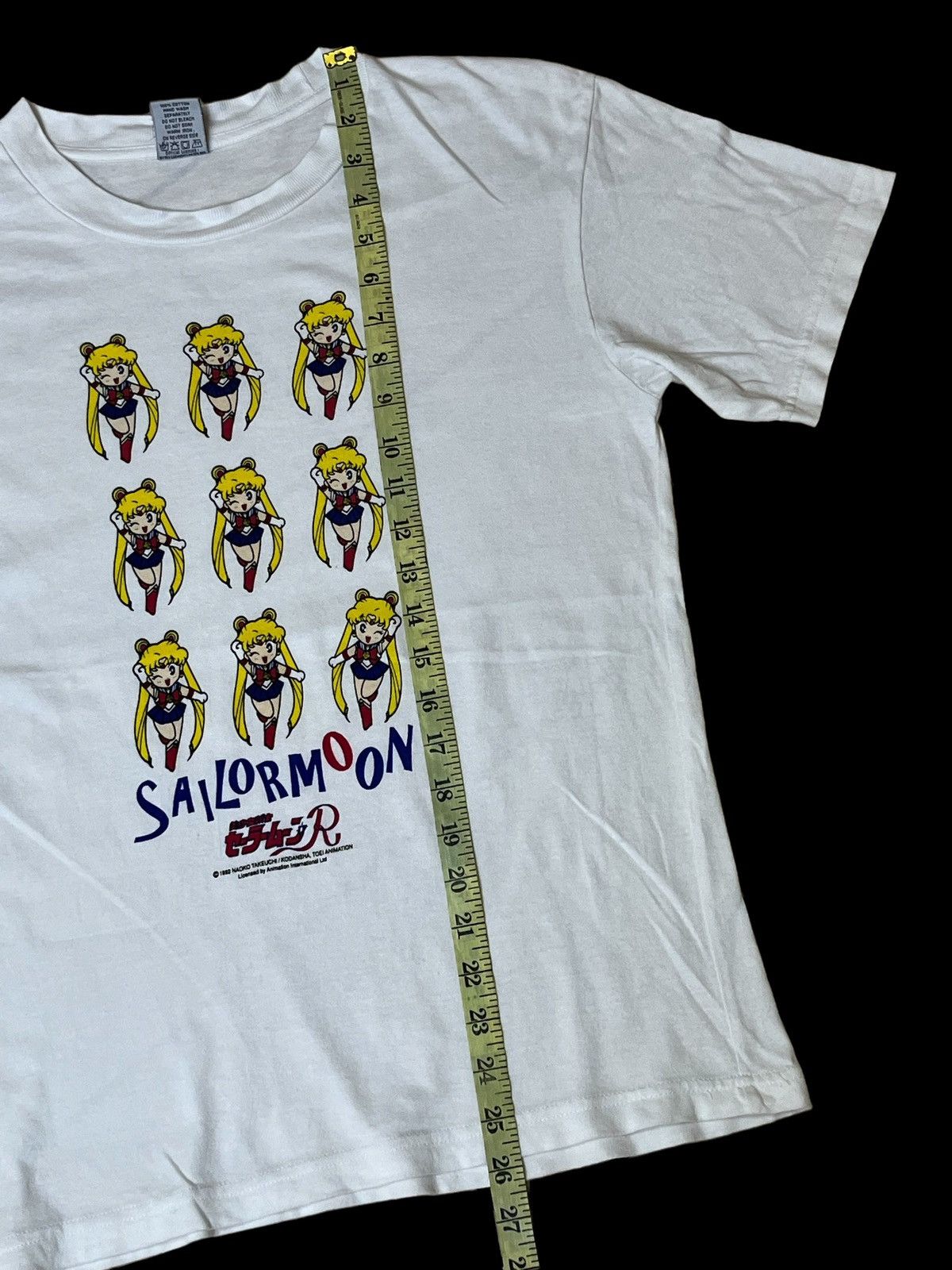 Anime RARE🔥VINTAGE 90s SAILOR MOON ANIME 1992 TEE SHIRT Size US M / EU 48-50 / 2 - 8 Thumbnail