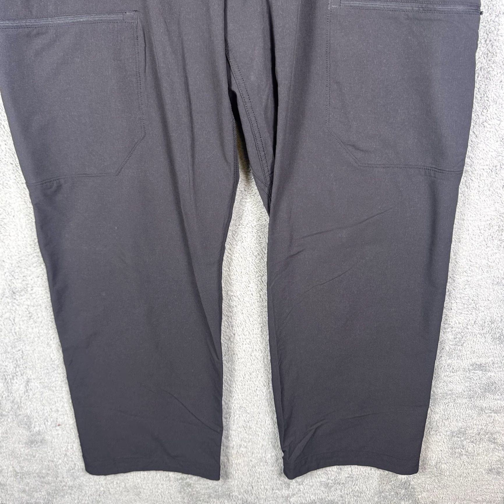 Vintage Duluth Flexpedition Pants Mens 46x32 Relaxed Cargo Stretch Black Hike Size US 30 / EU 46 - 3 Thumbnail