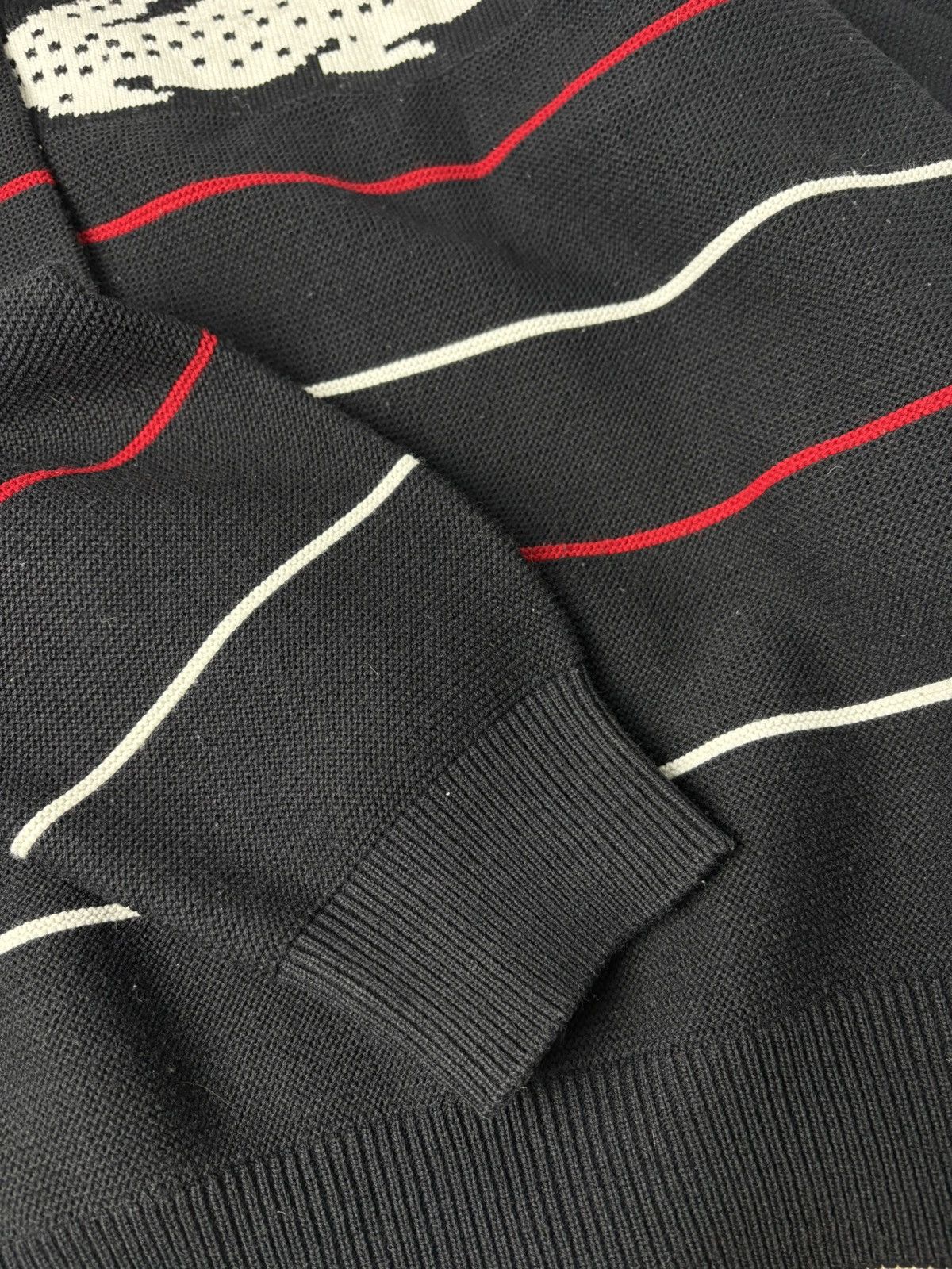 Lacoste × Vintage Sweater Lacoste Size US XL / EU 56 / 4 - 3 Thumbnail