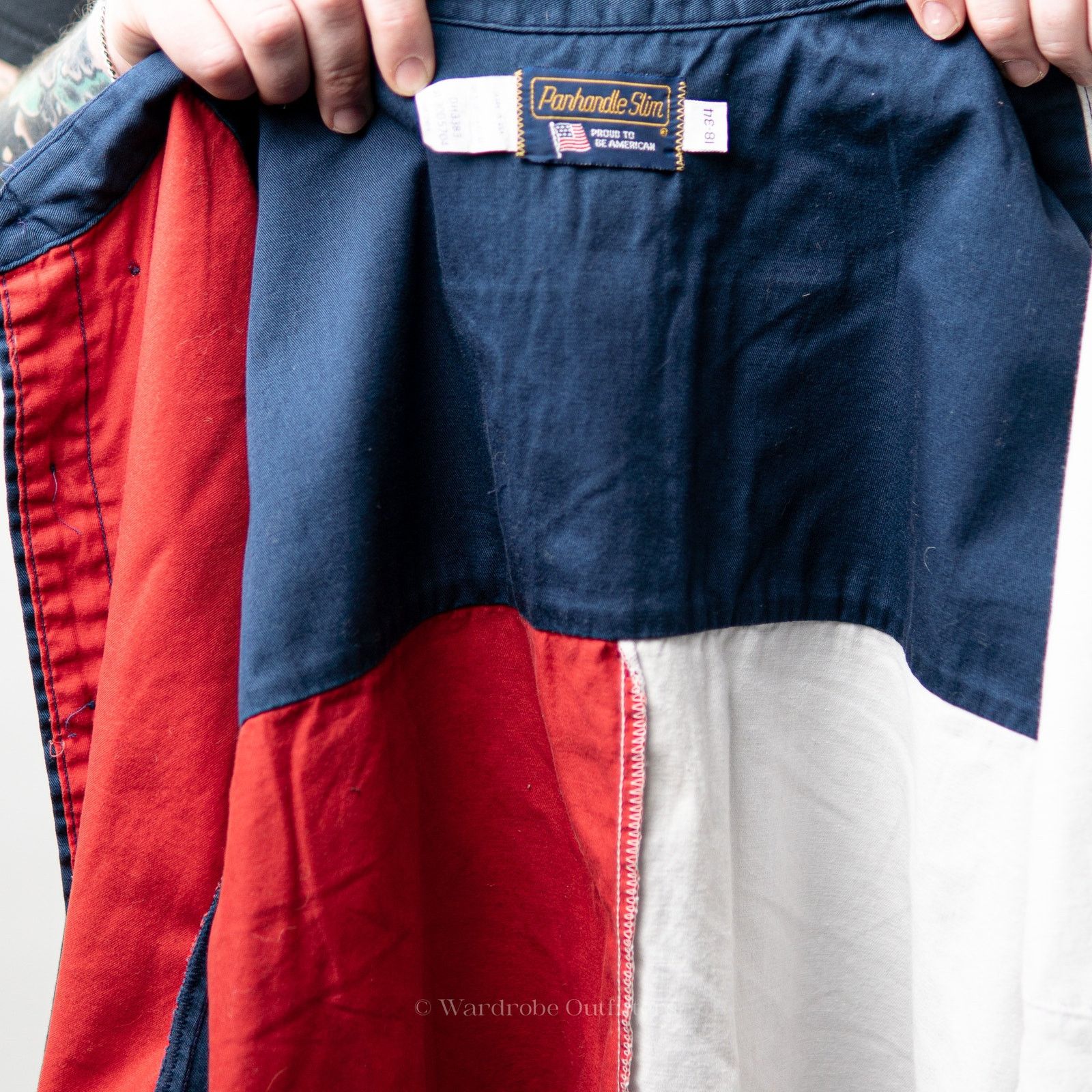Panhandle Slim Vintage 90s Western TEXAS Flag Button Up by Panhandle Slim Size US L / EU 52-54 / 3 - 7 Thumbnail