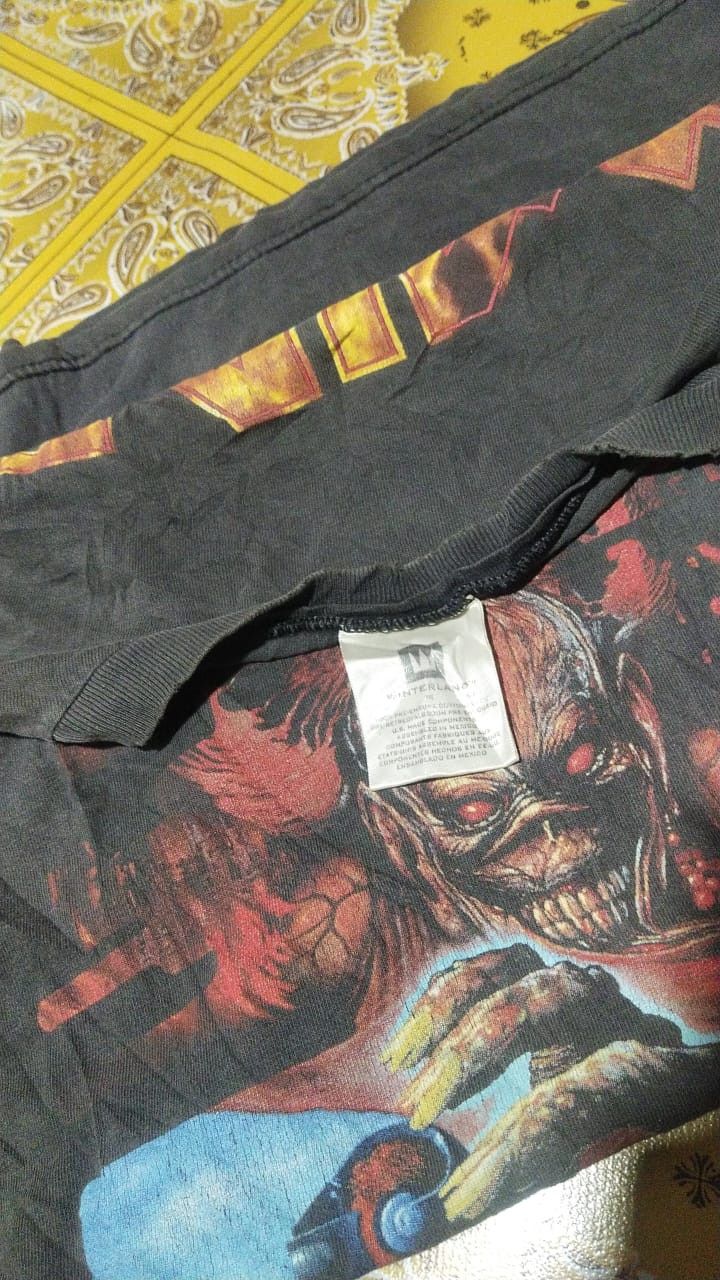 Band Tees × Vintage Rare vintage Iron Maiden Virtual 1998 Size US XL / EU 56 / 4 - 3 Thumbnail