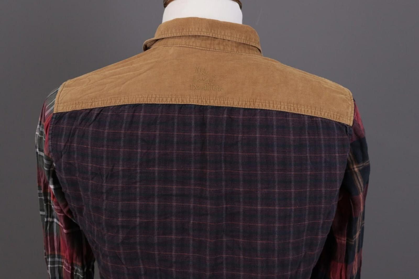 Desigual Desigual Mulricolor Check Flannel Button Down Shirt Size M Size US M / EU 48-50 / 2 - 12 Thumbnail