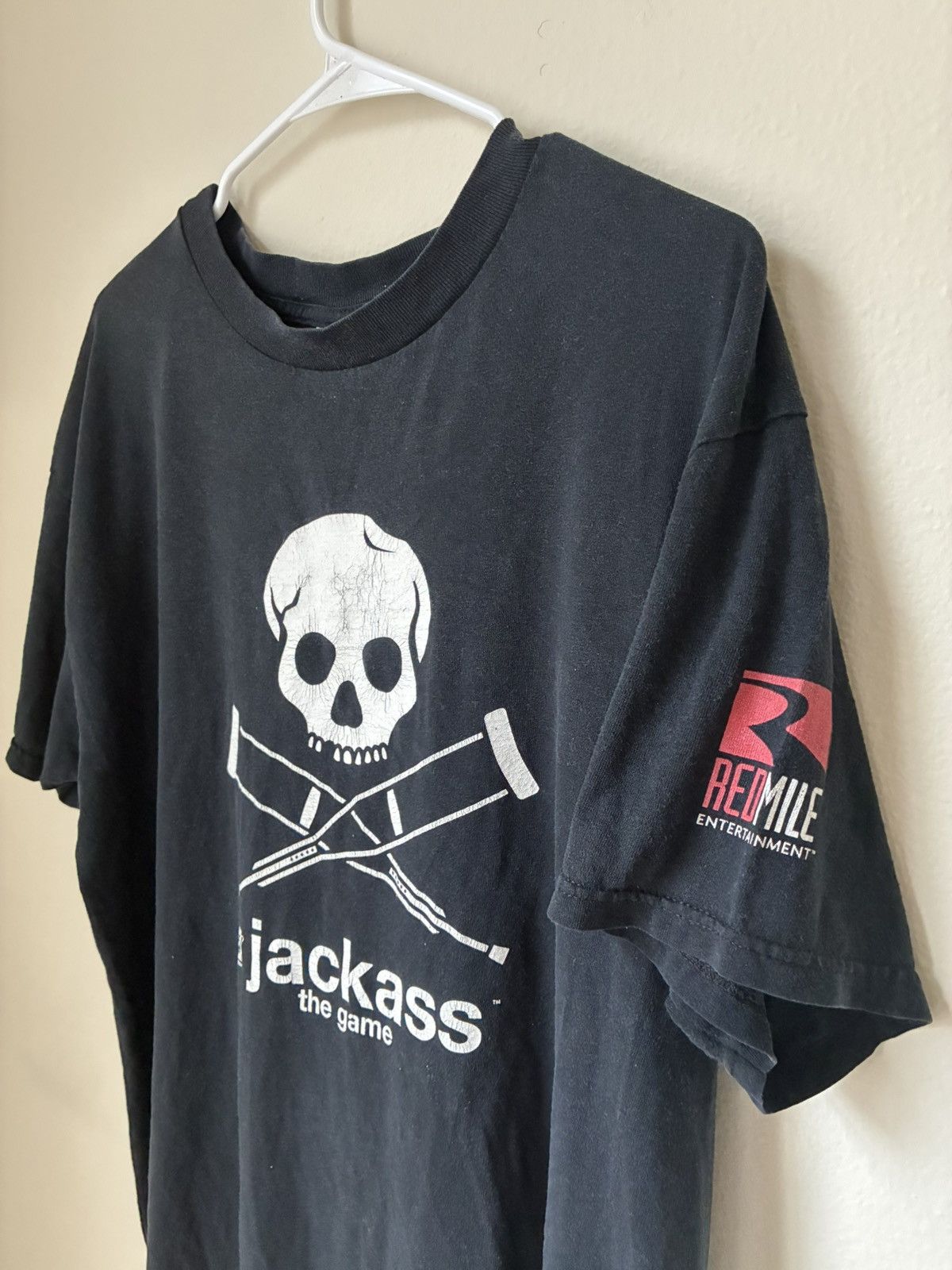 Vintage Vintage Jackass the video game t shirt Size US L / EU 52-54 / 3 - 2 Thumbnail