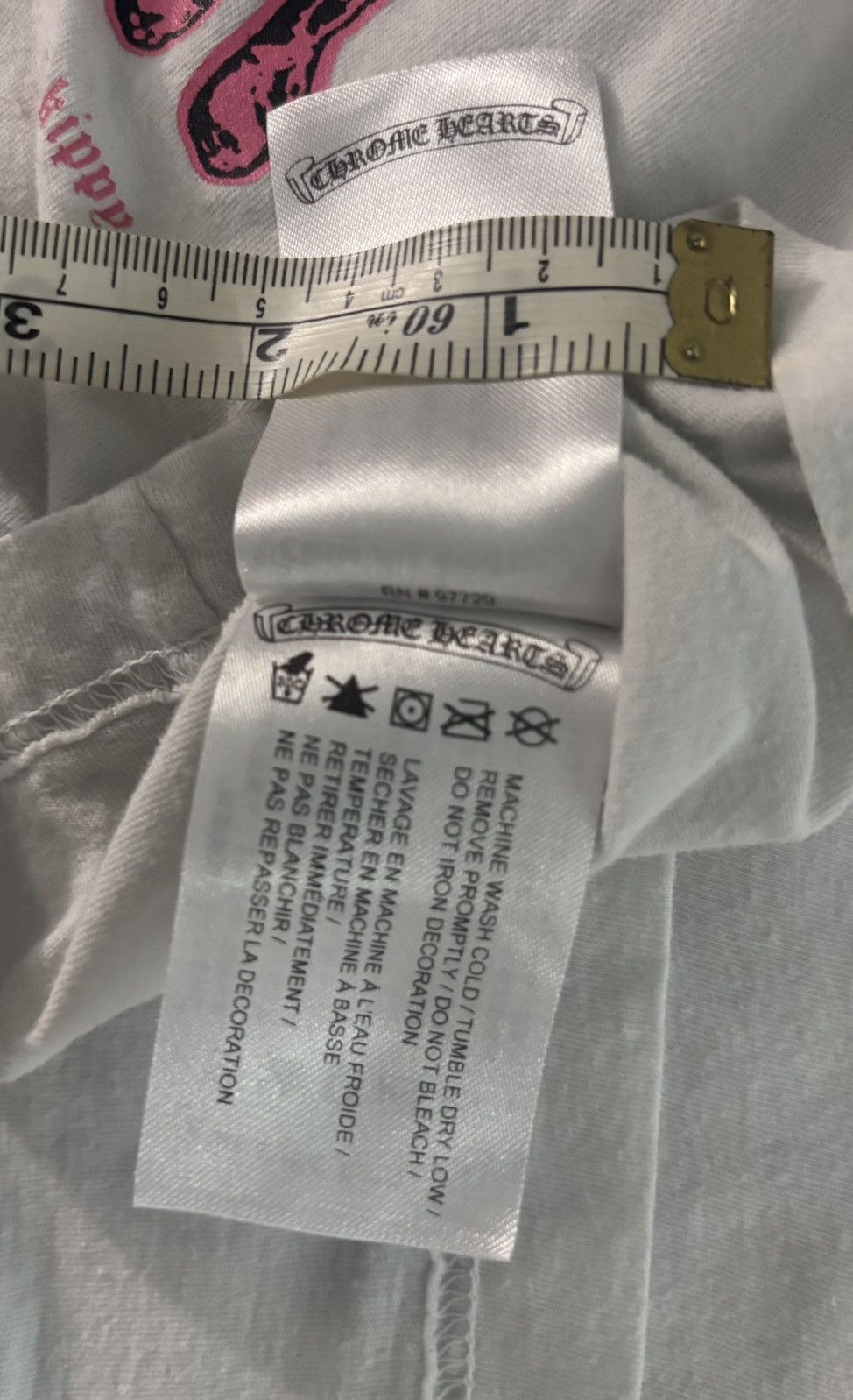Chrome Hearts Chrome Hearts FOTI White Long Sleeve Size US M / EU 48-50 / 2 - 9 Thumbnail