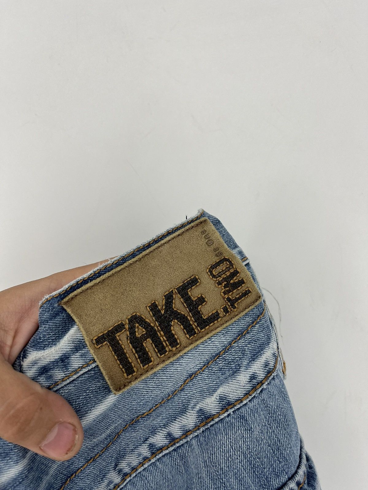 Japanese Brand × Vintage Vintage TAKE TWO Denim Jeans, Made In Italy "Style Ed Hardy Size US 32 / EU 48 - 18 Thumbnail