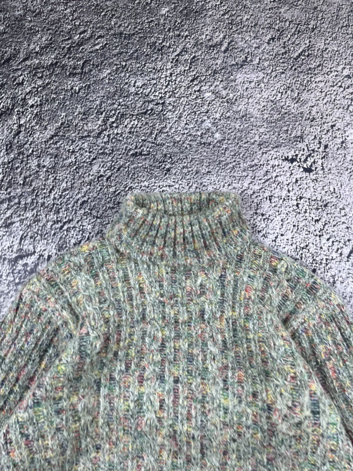Japanese Brand Vintage Y2K ribbed 00s style 2000s sweater streetwear Size M / US 6-8 / IT 42-44 - 4 Thumbnail