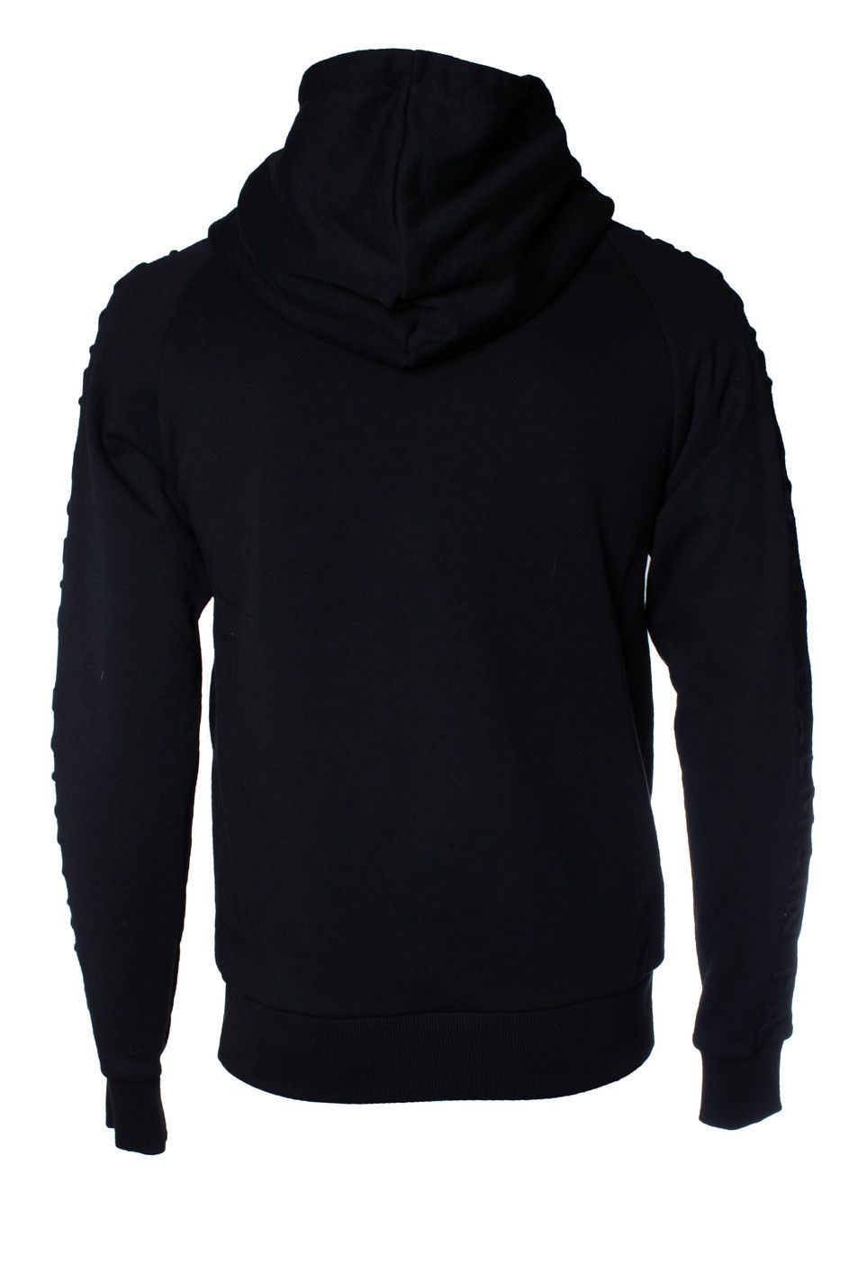 Balmain Balmain, black hooded cardigan with embossed logo Size US M / EU 48-50 / 2 - 3 Thumbnail